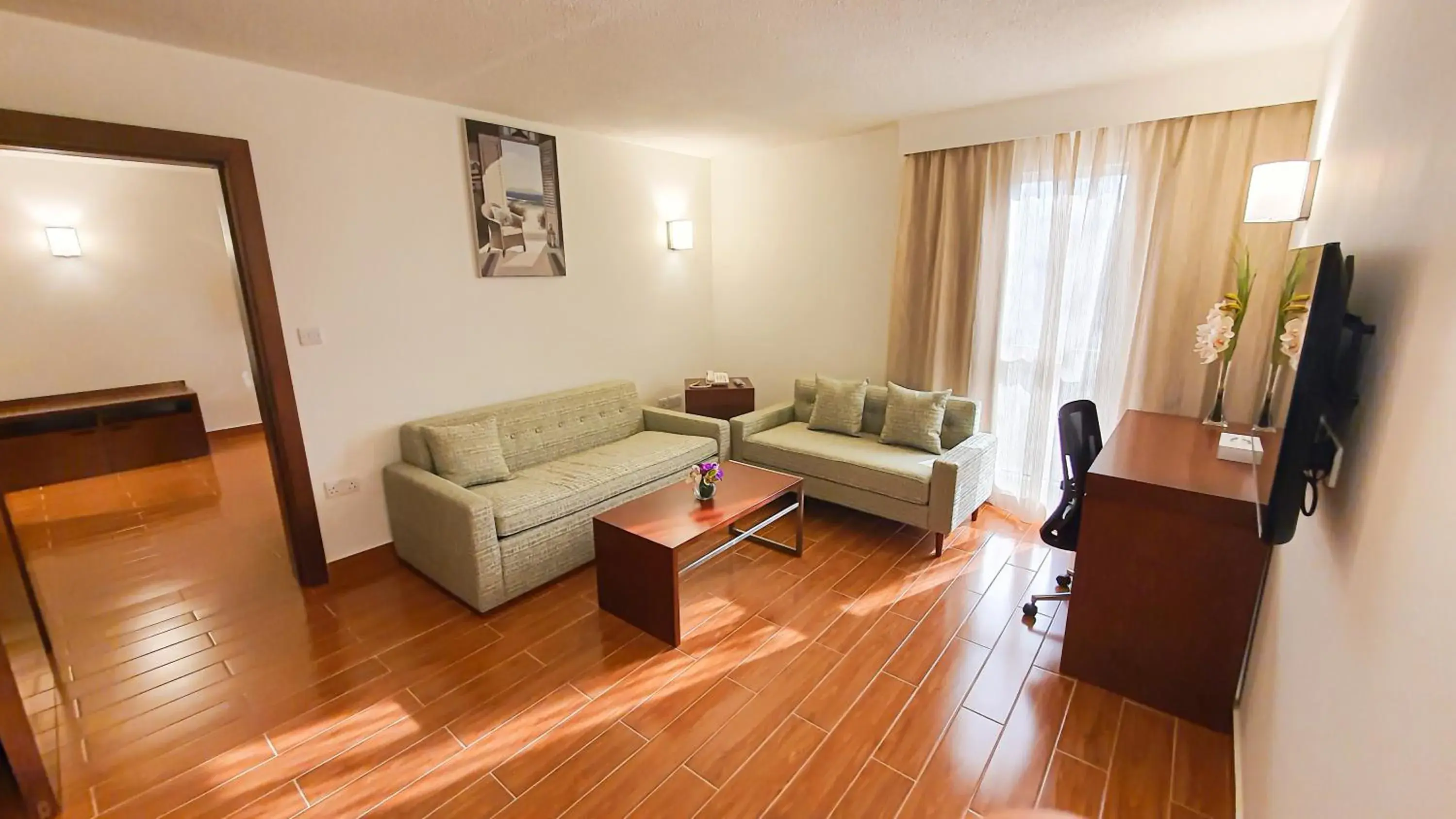 Living room, Seating Area in Dhafra Beach Hotel