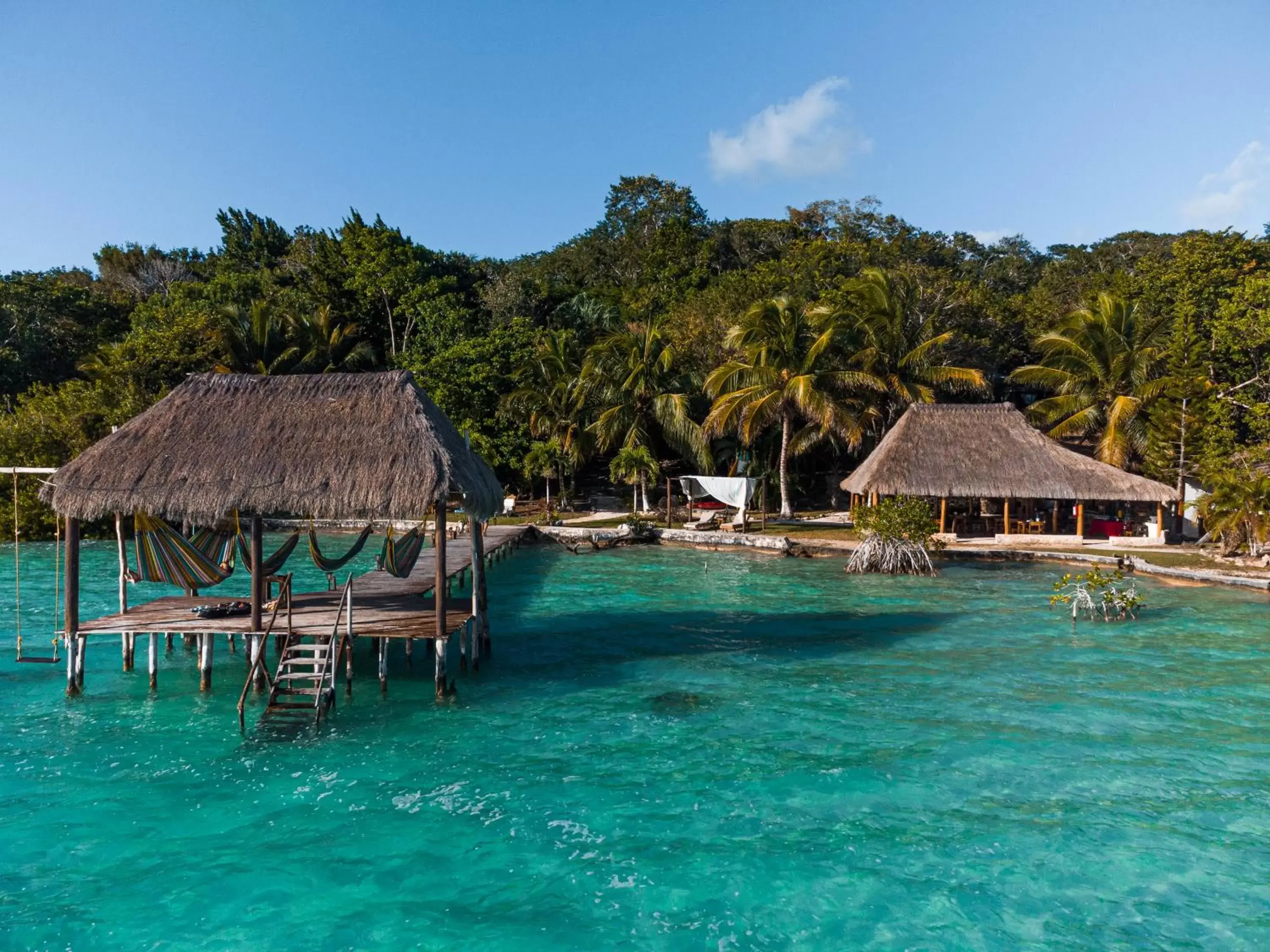 Lake view, Swimming Pool in Hotel Wayak Bacalar