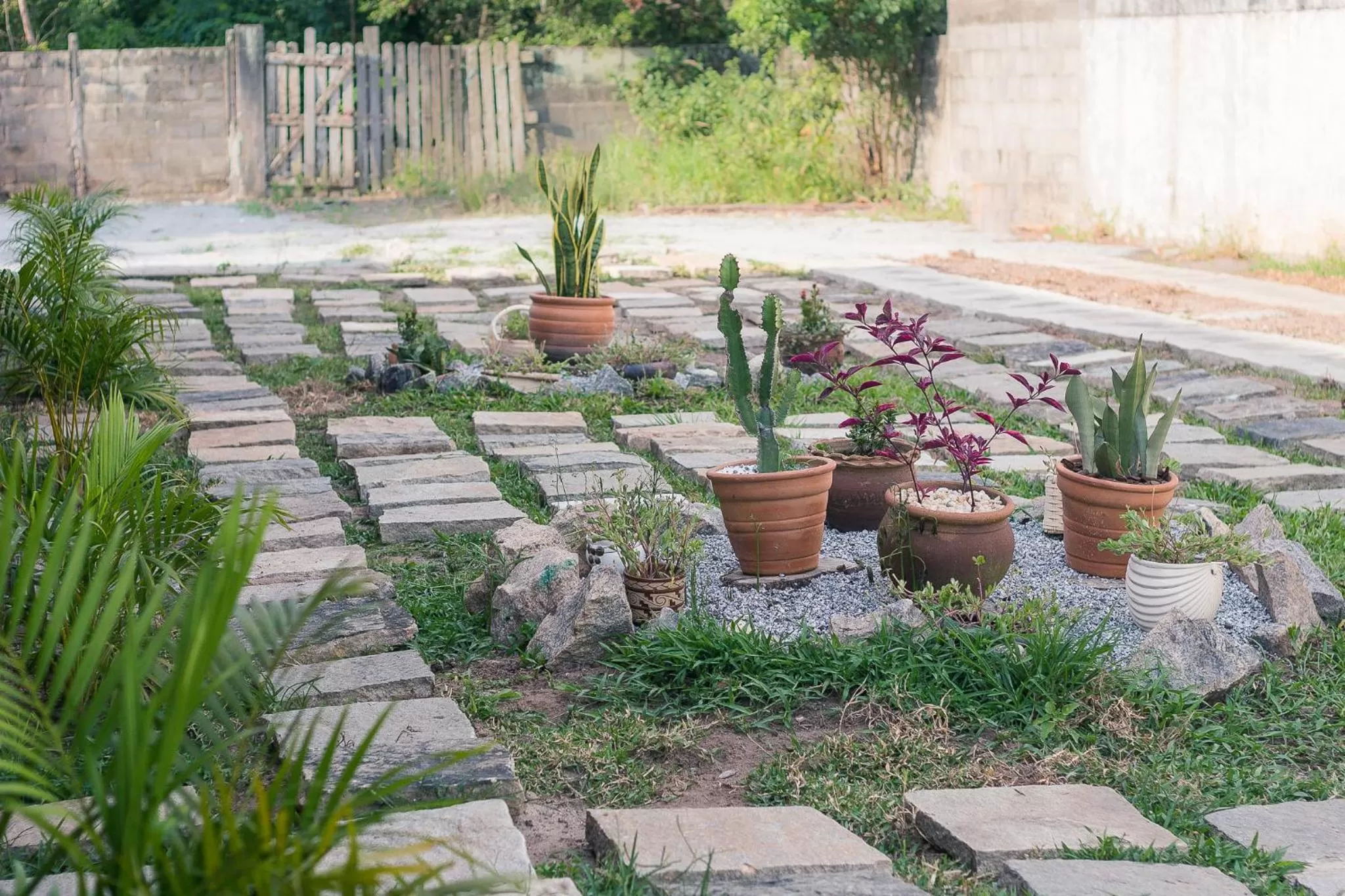 Garden in Pousada Solar Tropical