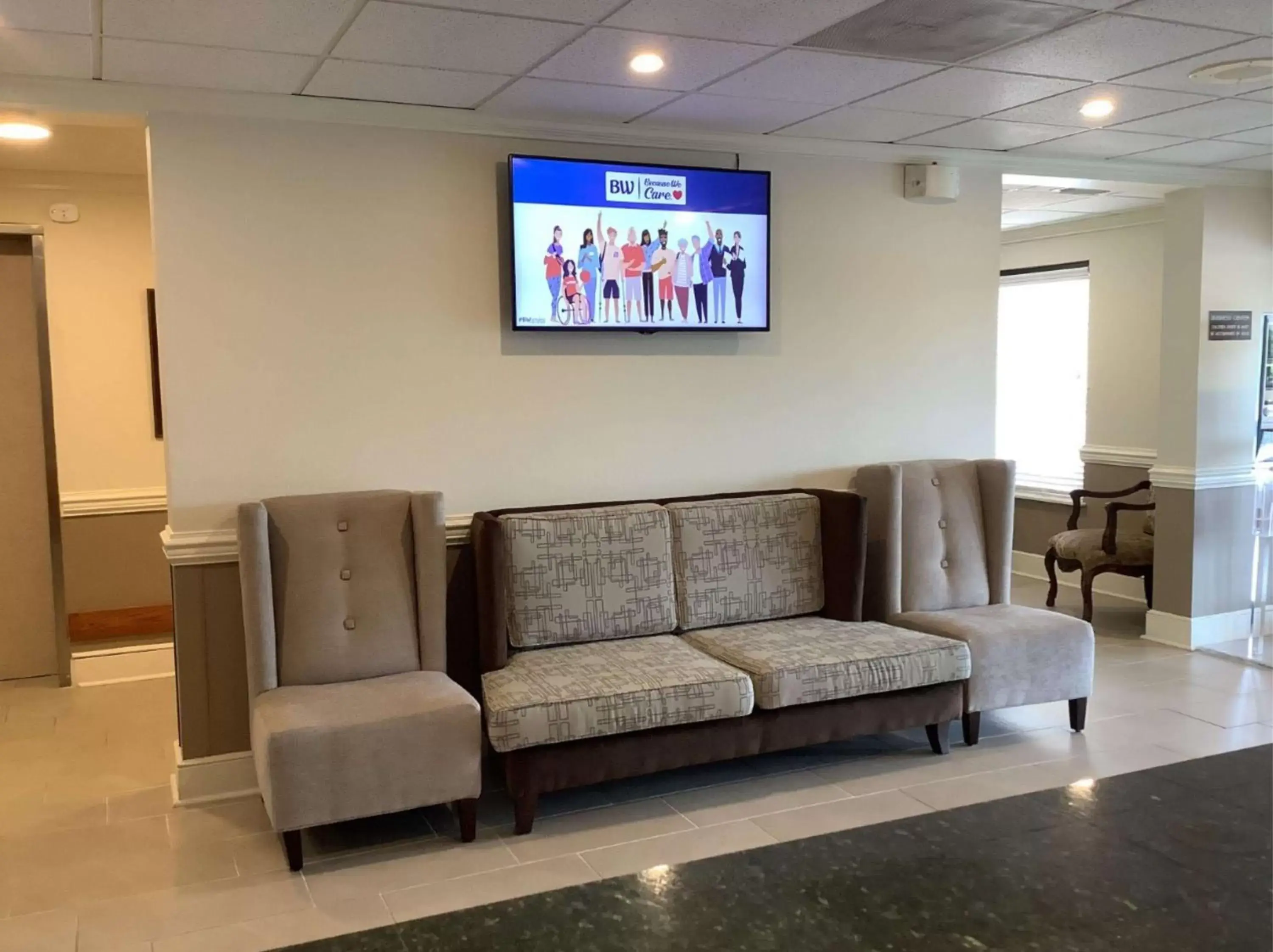 Lobby or reception in Best Western Plus Madison