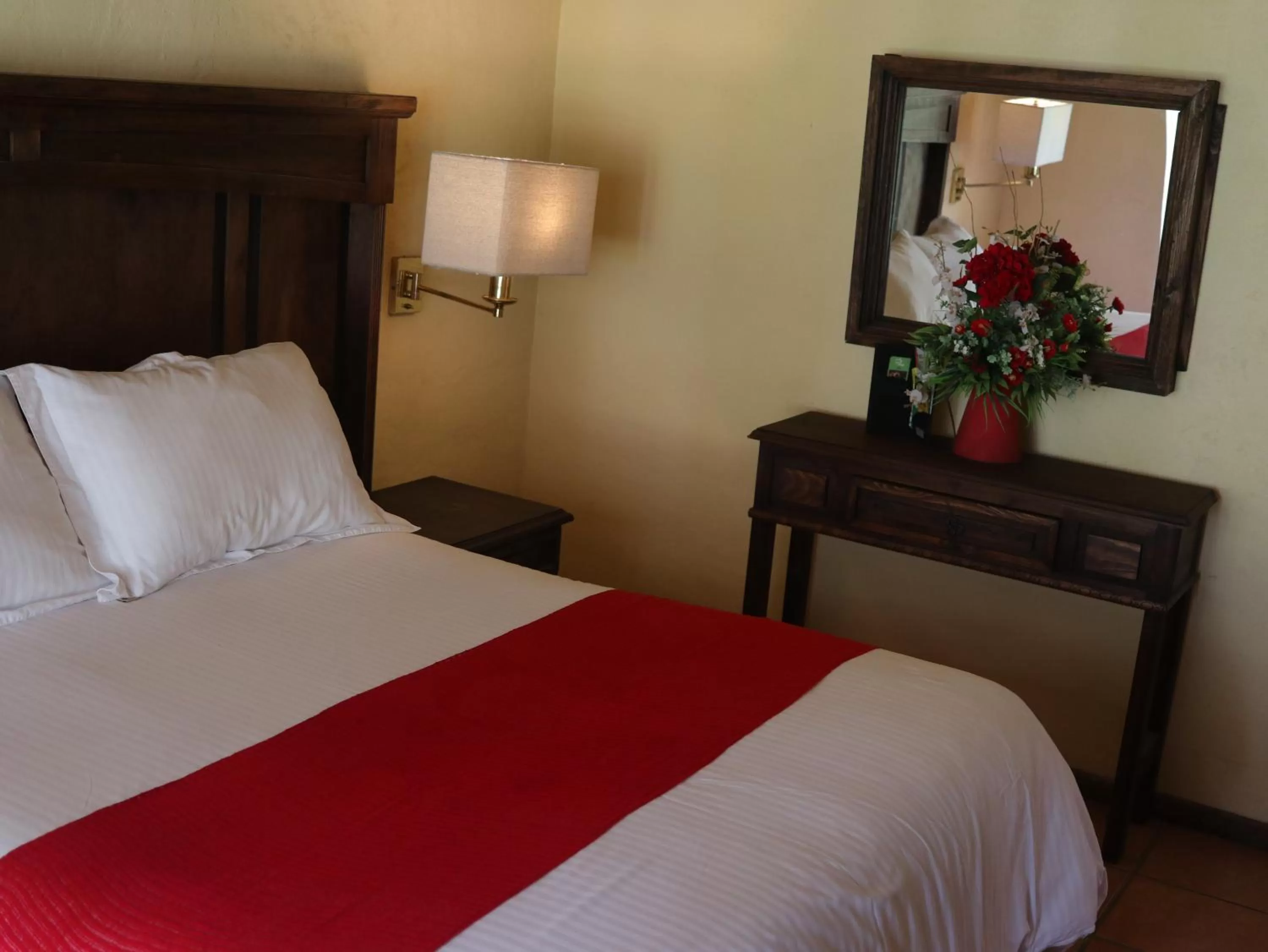 Bed in Cabañas La Cascada