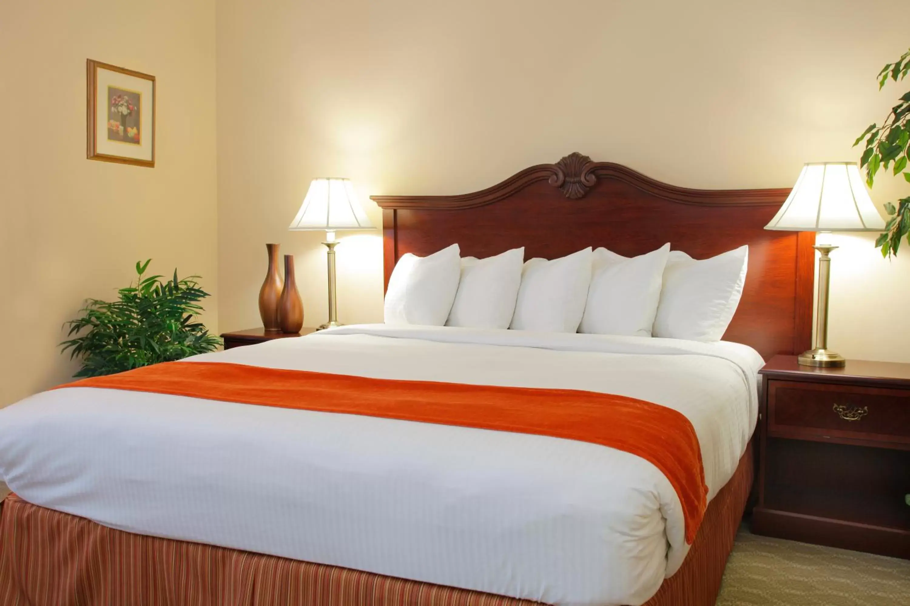 Bed in Historic Santa Maria Inn