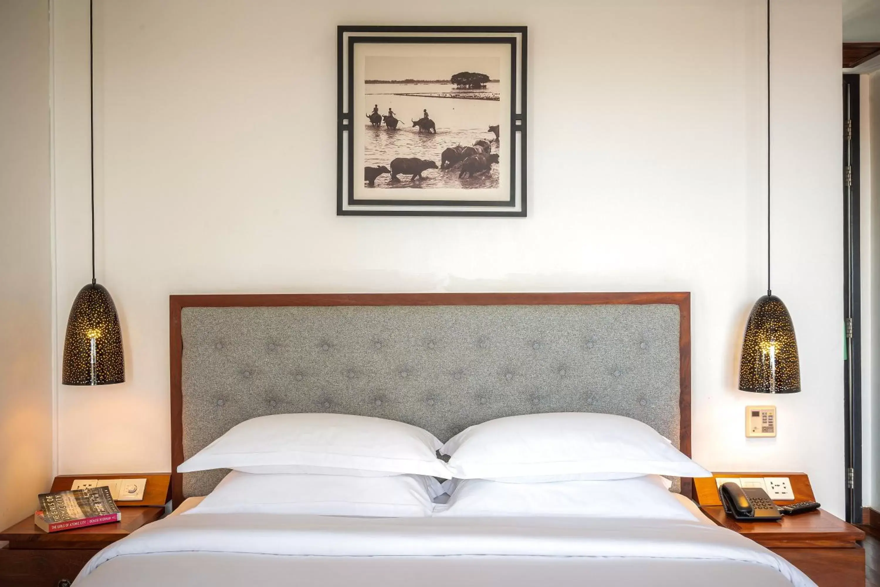 Bed in Koulen Hotel