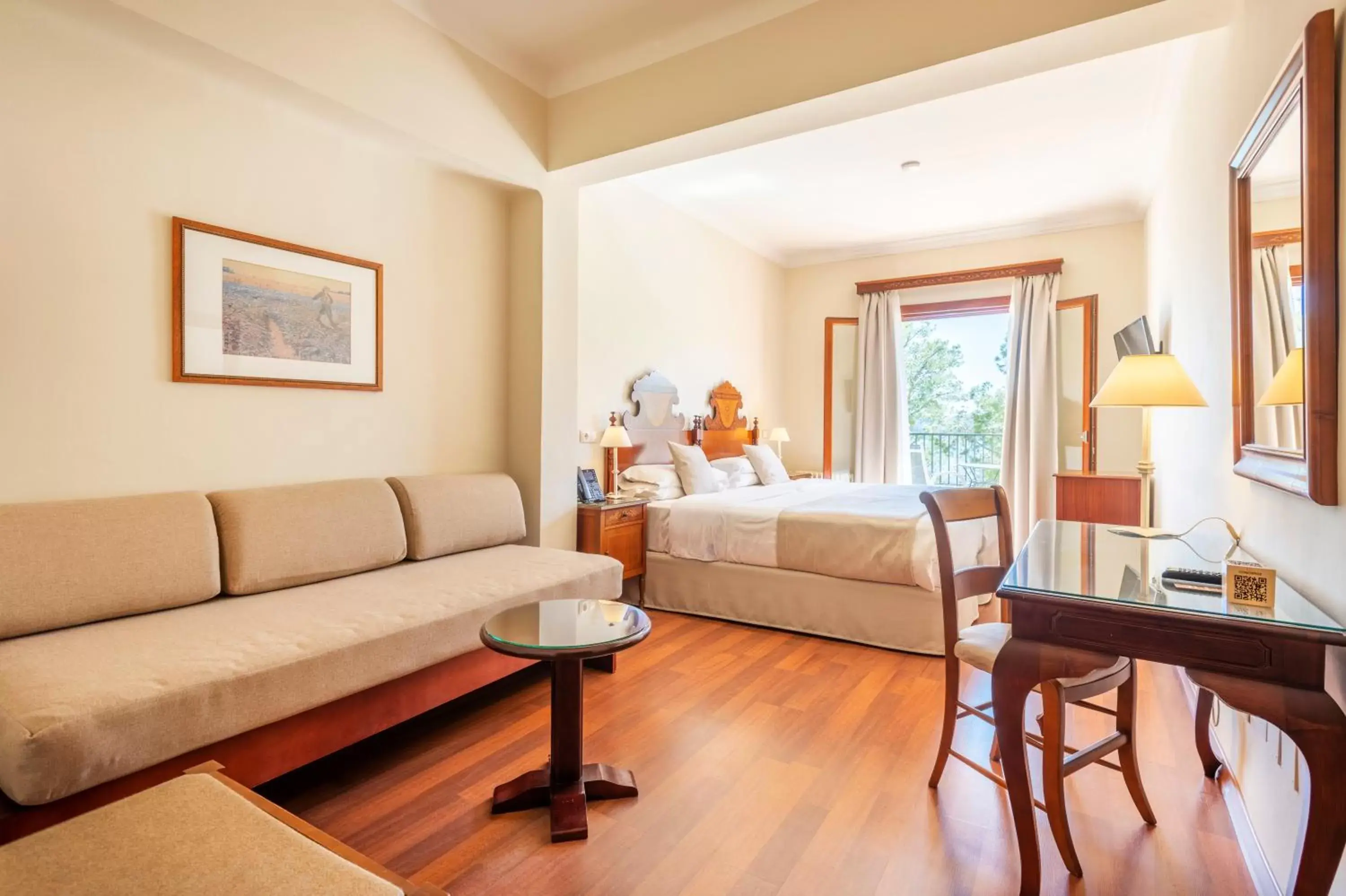 Seating Area in Hotel Cala Fornells