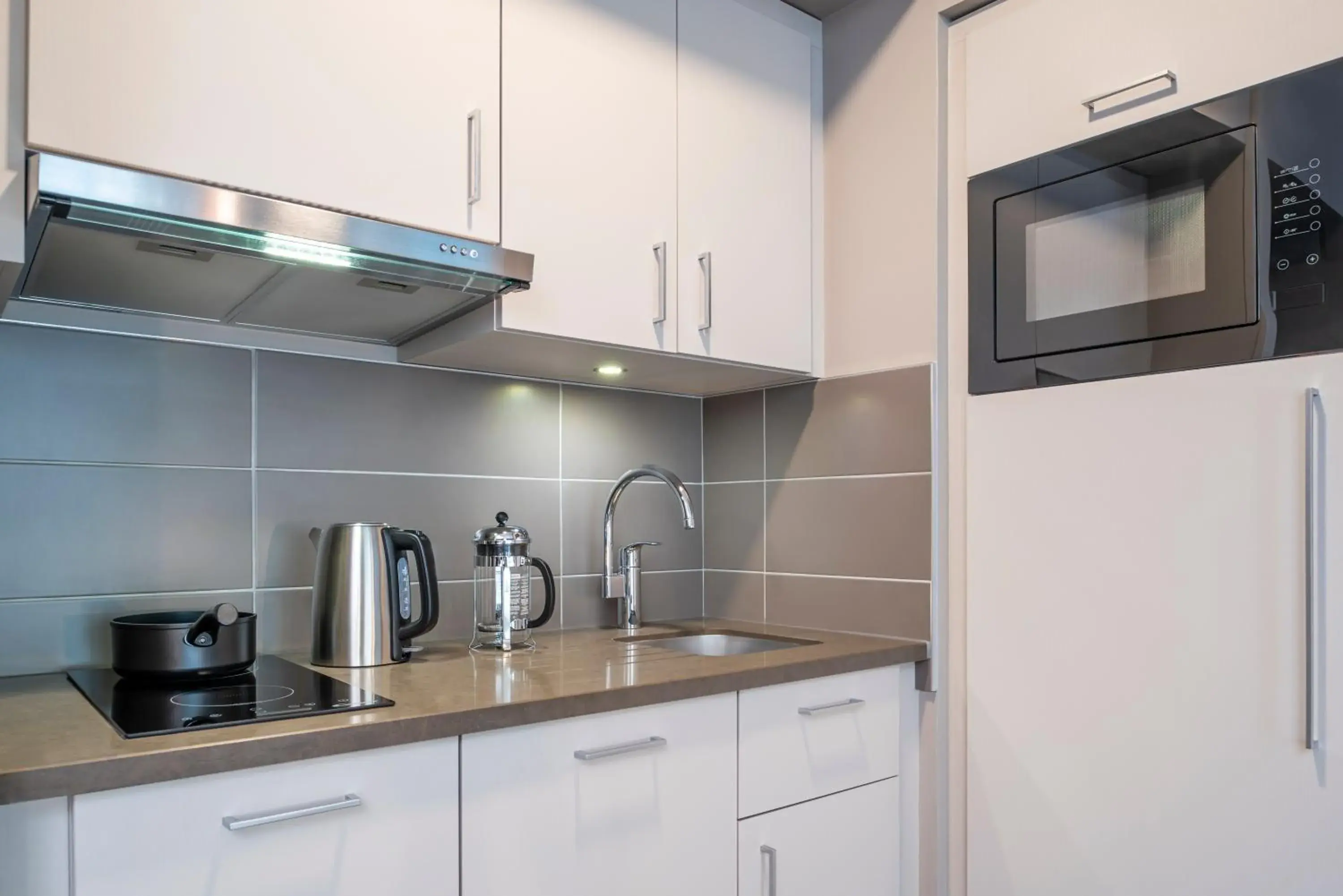 Kitchen or kitchenette, Kitchen/Kitchenette in Aparthotel Adagio Lille Centre Grand Place