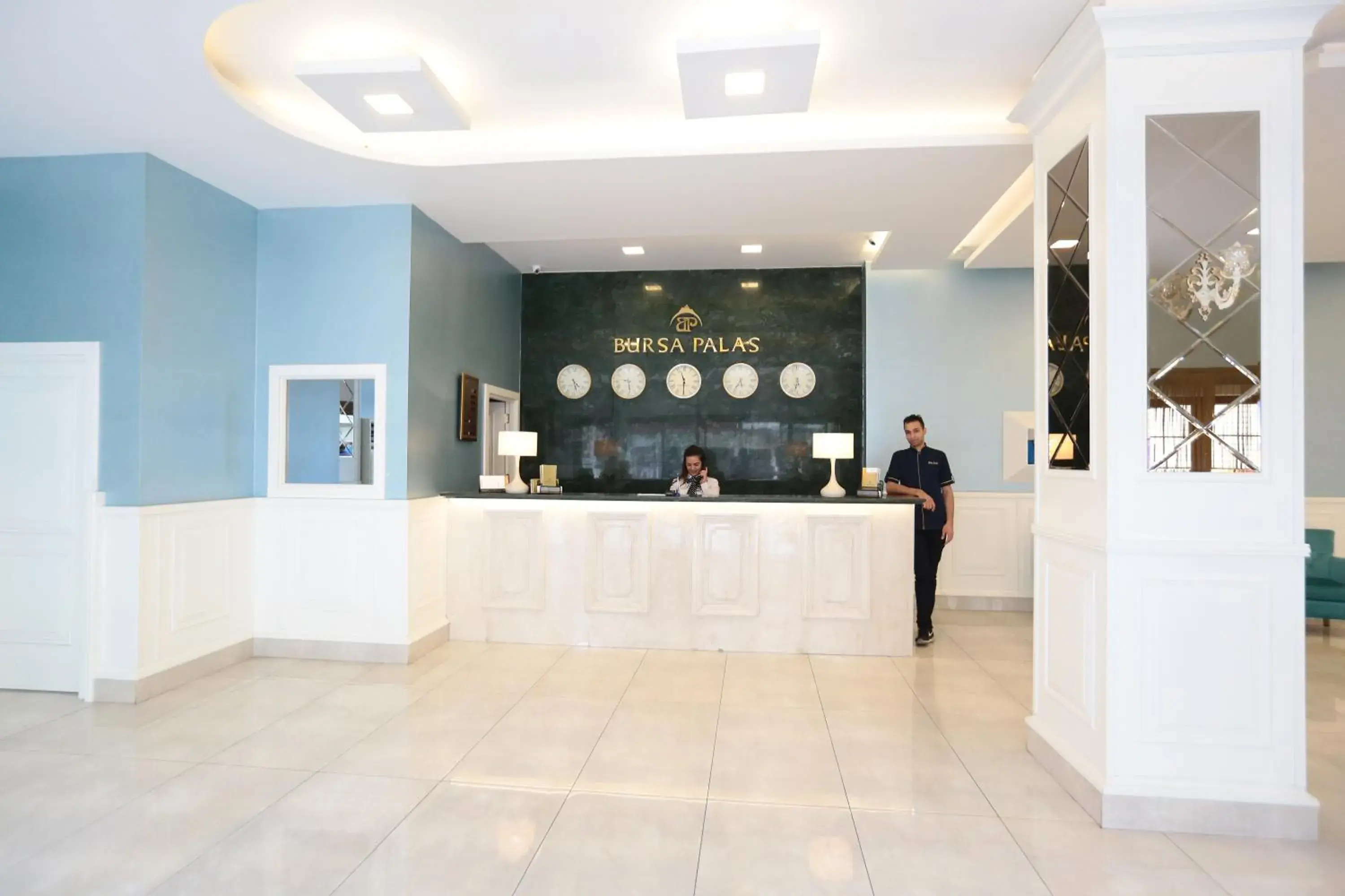 Lobby or reception in Bursa Palas Hotel