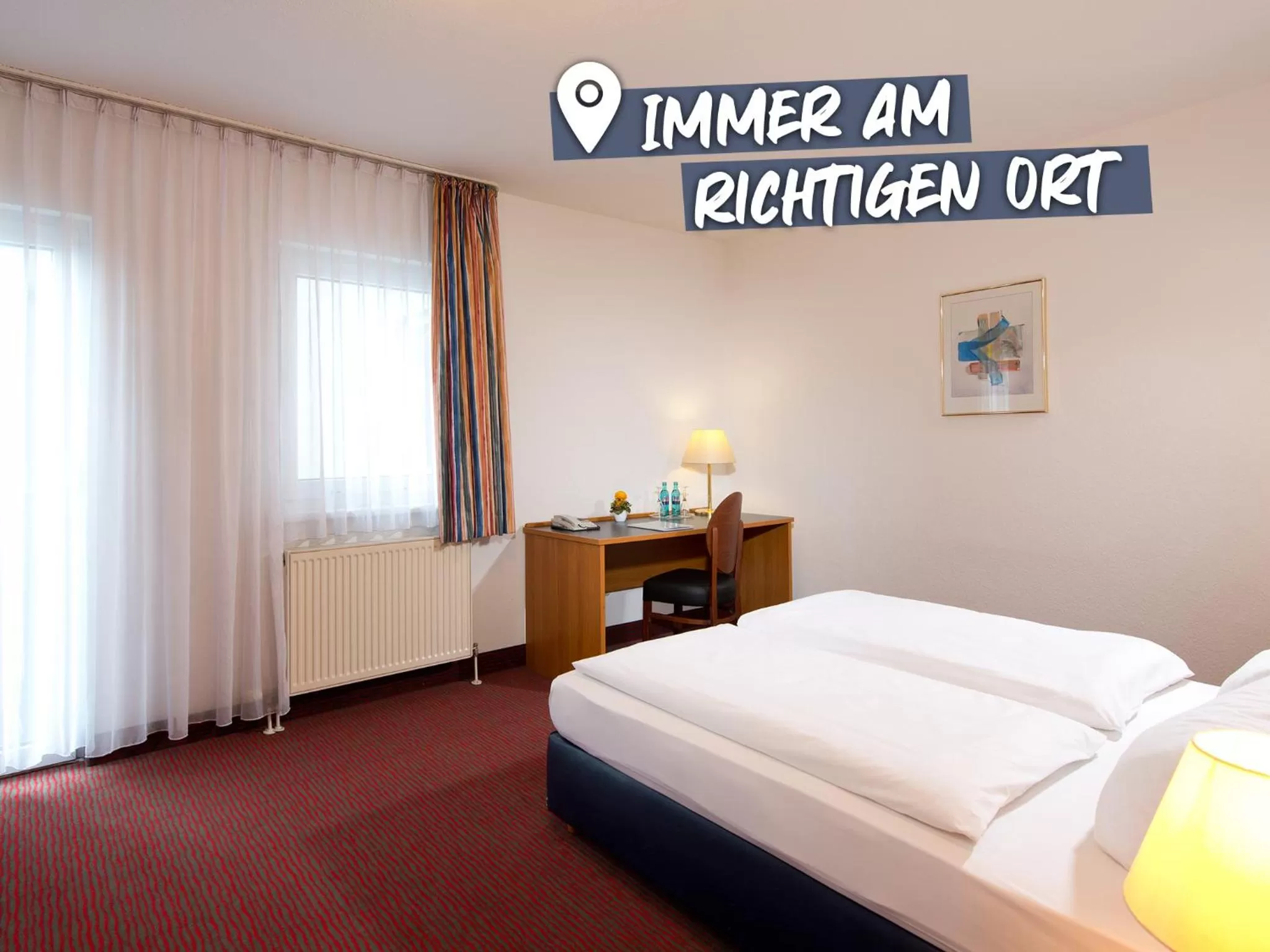 Photo of the whole room, Bed in ACHAT Hotel Darmstadt Griesheim