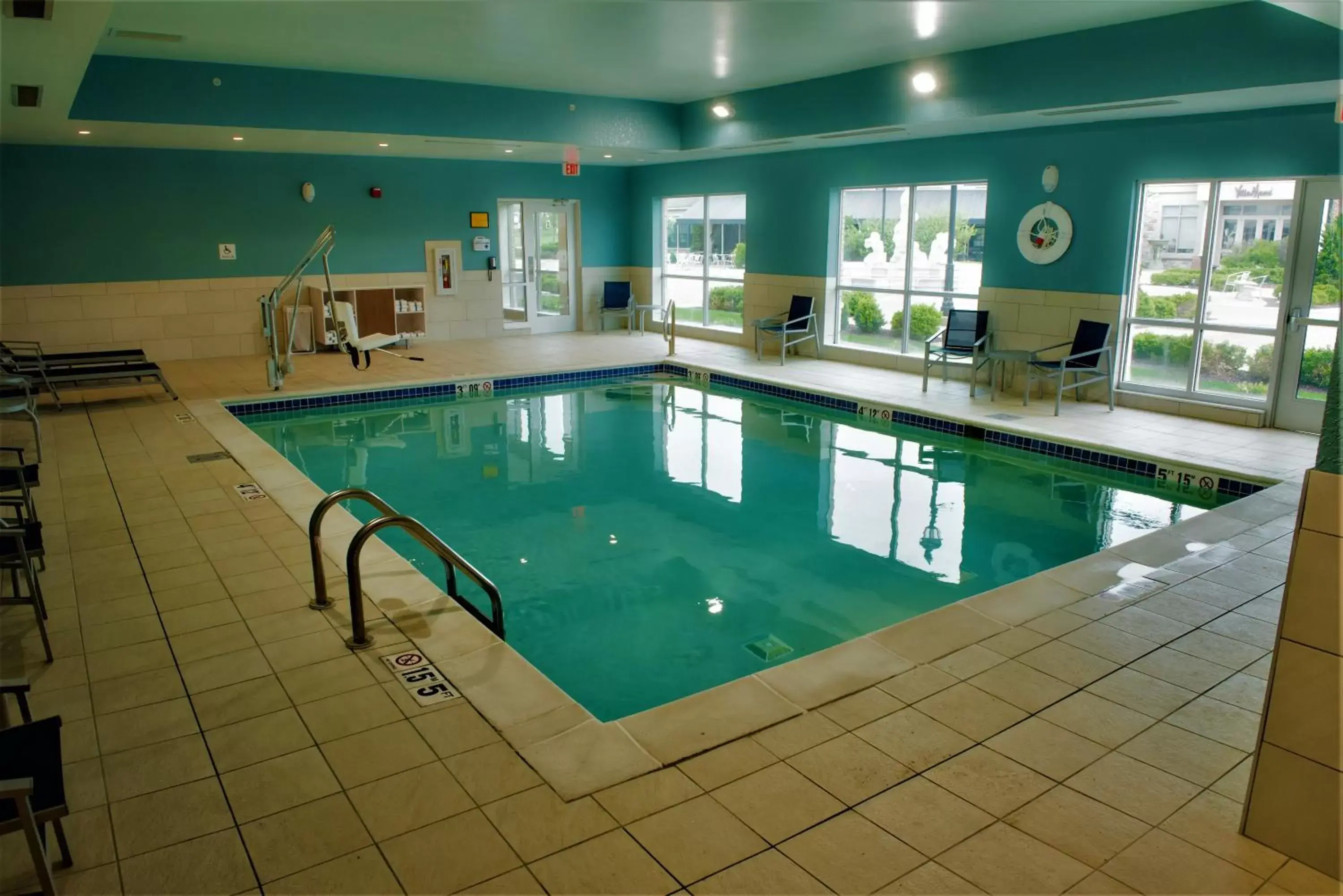 Swimming Pool in Holiday Inn Express & Suites Dayton North - Vandalia, an IHG Hotel