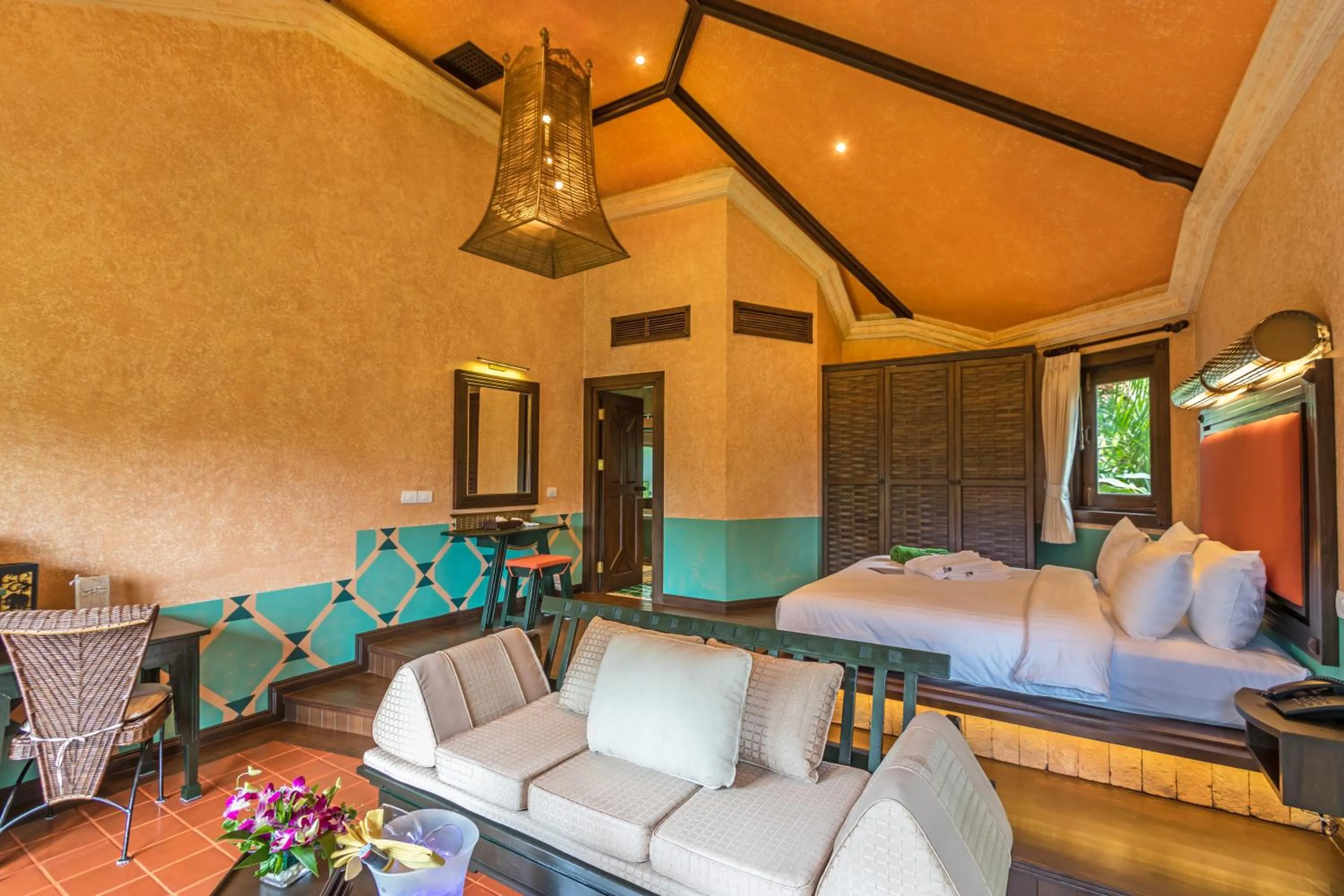 Bedroom, Bed in Mangosteen Ayurveda & Wellness Resort - SHA Plus