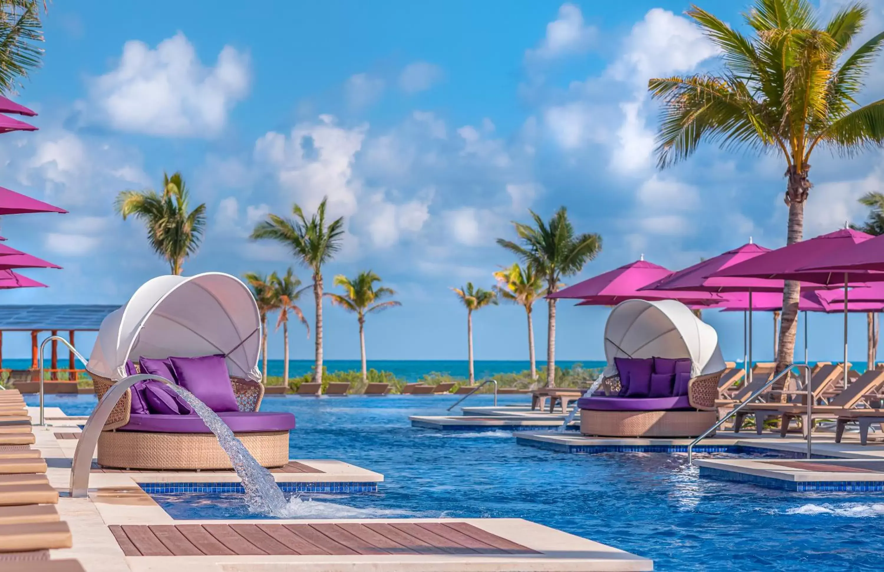 Swimming Pool in Planet Hollywood Cancun, An Autograph Collection All-Inclusive Resort