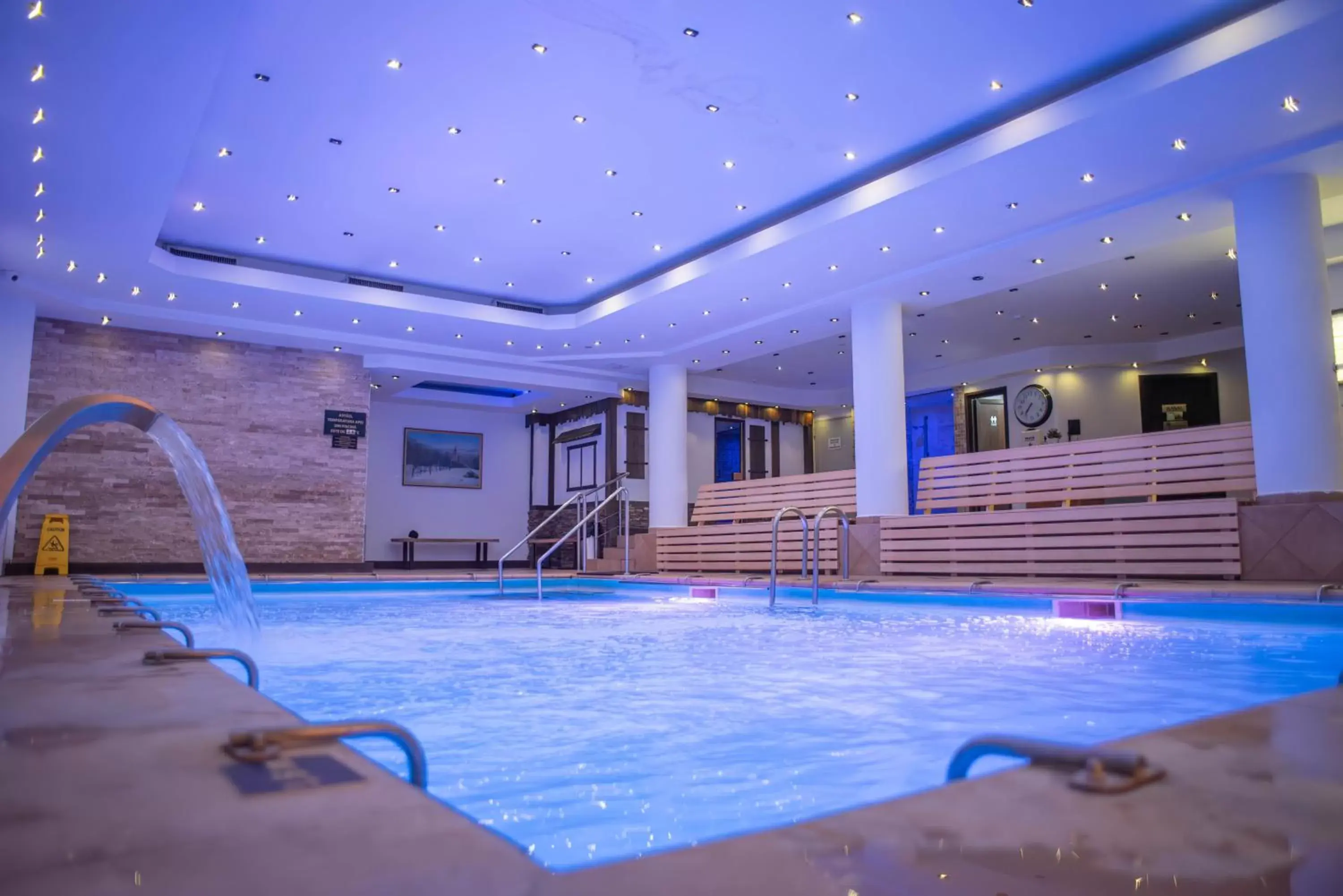 Swimming Pool in Hotel Carpathia