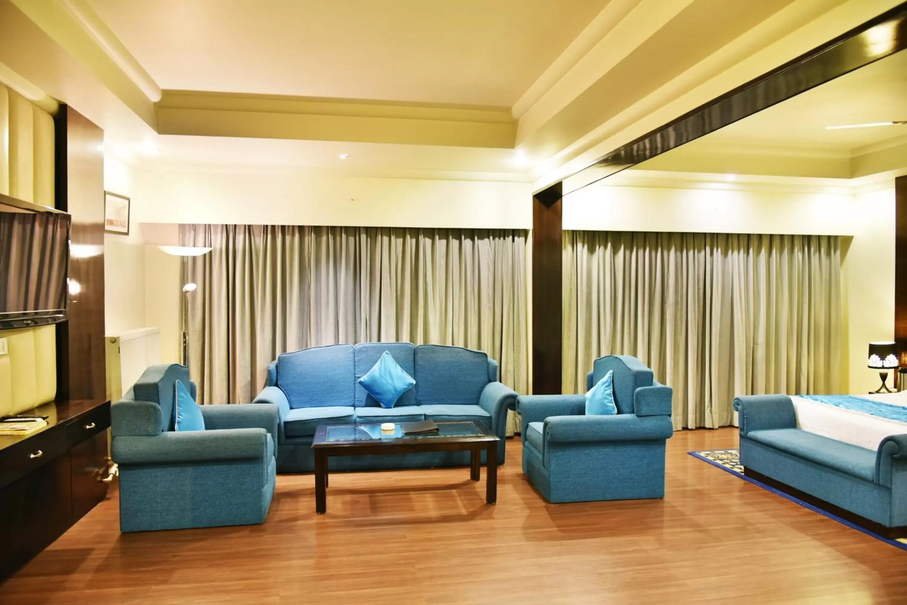 Seating Area in Indraprastha Resort, Dalhousie