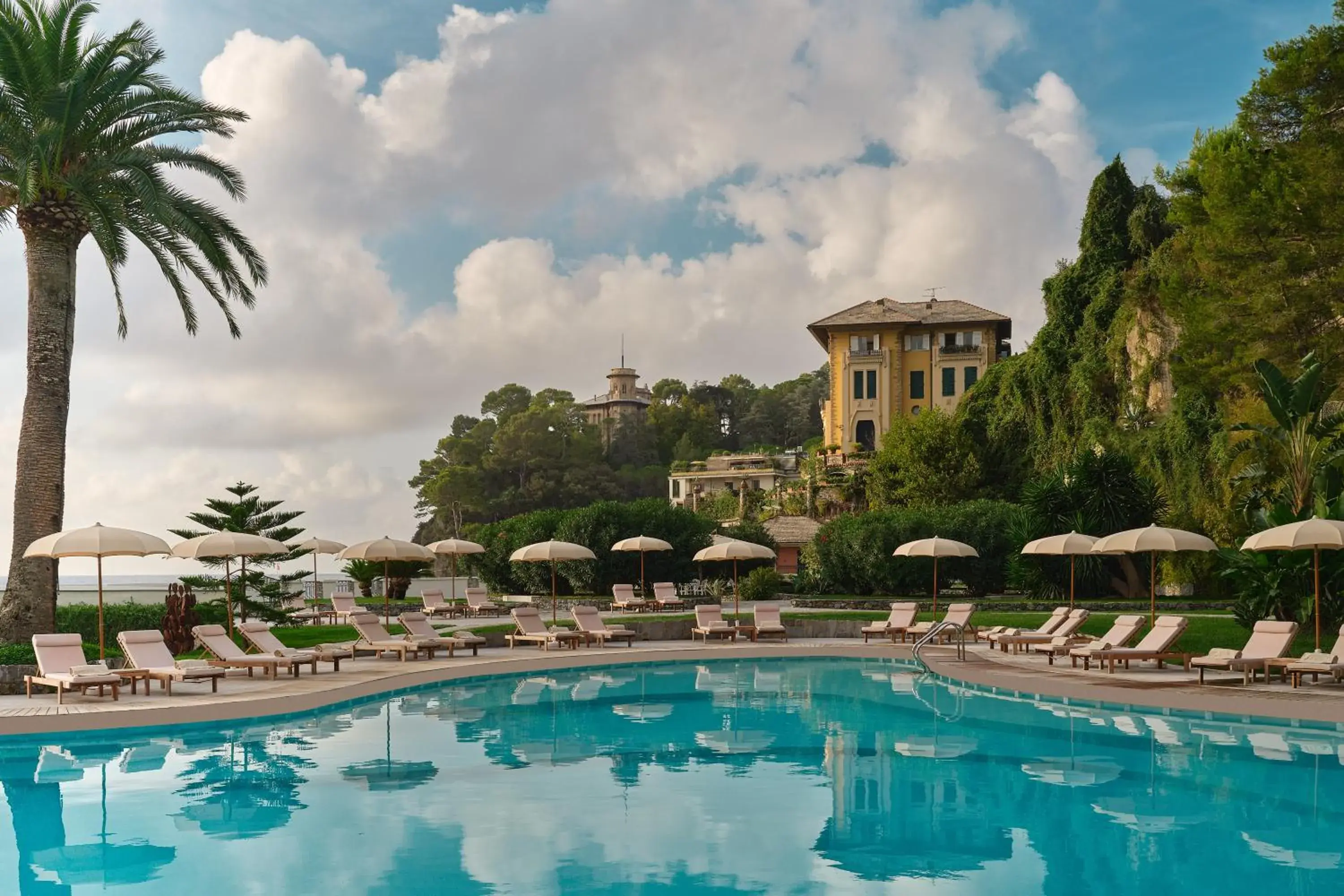 Swimming Pool in Grand Hotel Miramare