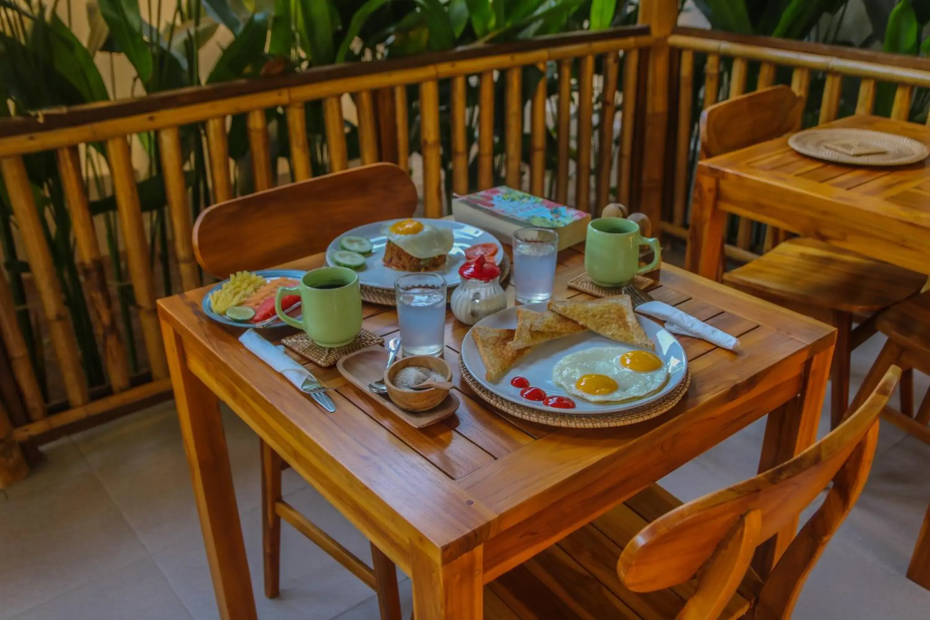 Breakfast in Cozy Cottages Lombok