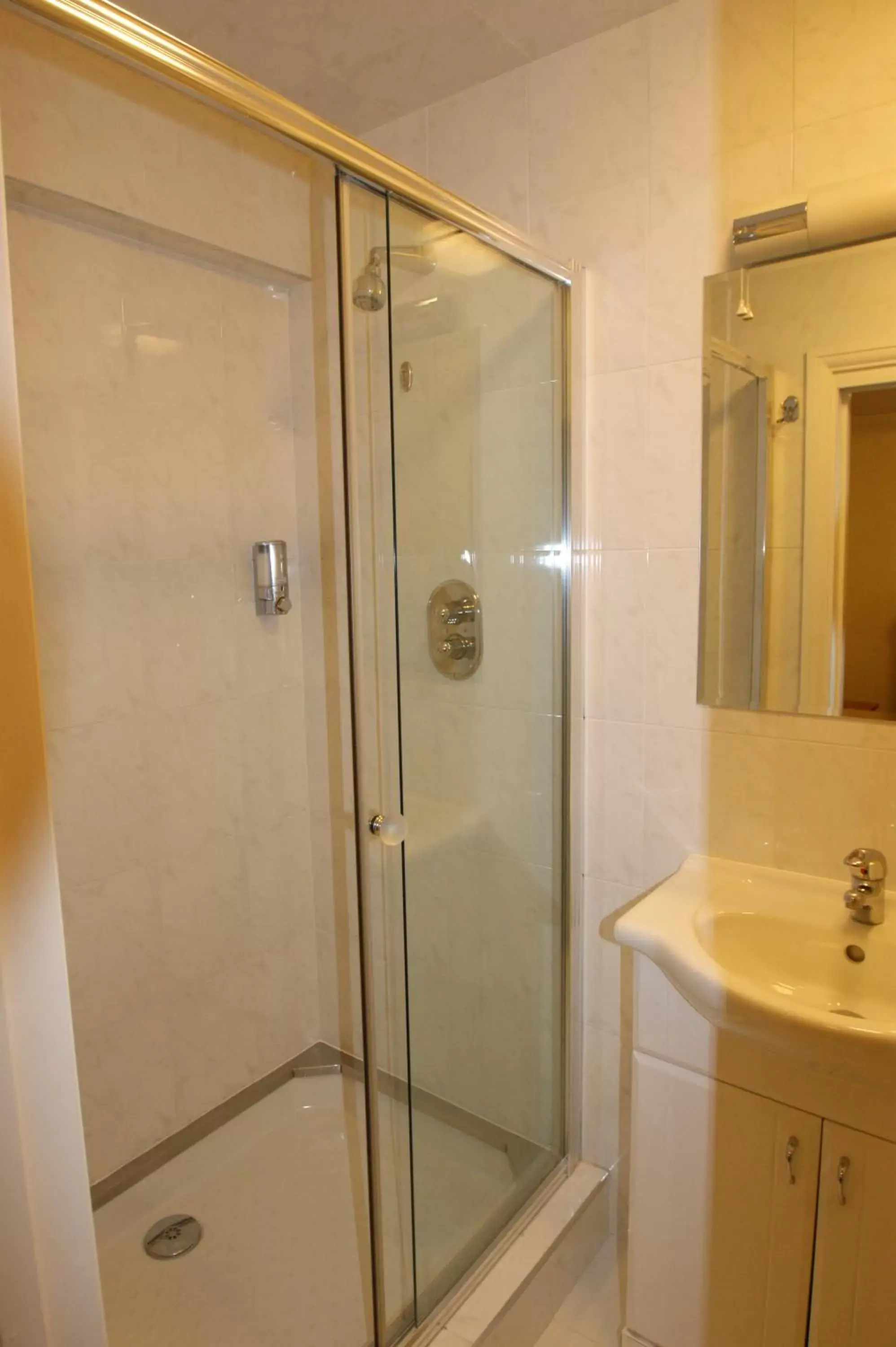 Shower, Bathroom in Aspen Hotel