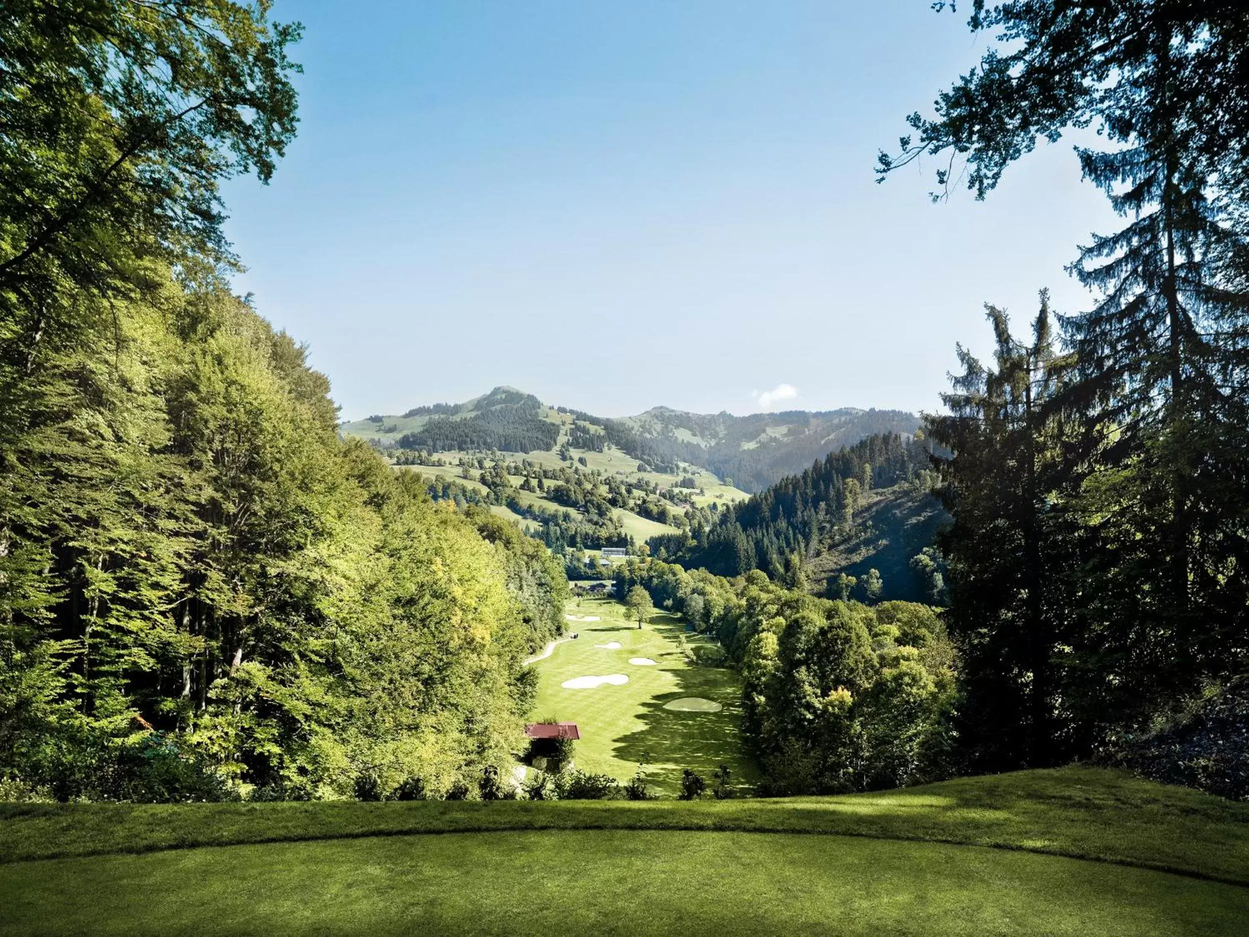 Golfcourse in Q! Hotel Maria Theresia
