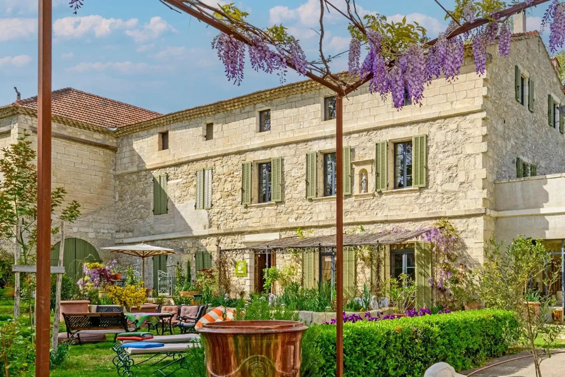 View (from property/room), Property Building in Bastide de Bellegarde