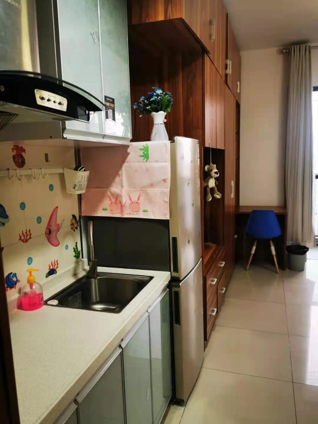 Kitchen/Kitchenette in Guangzhou Victory Apartment