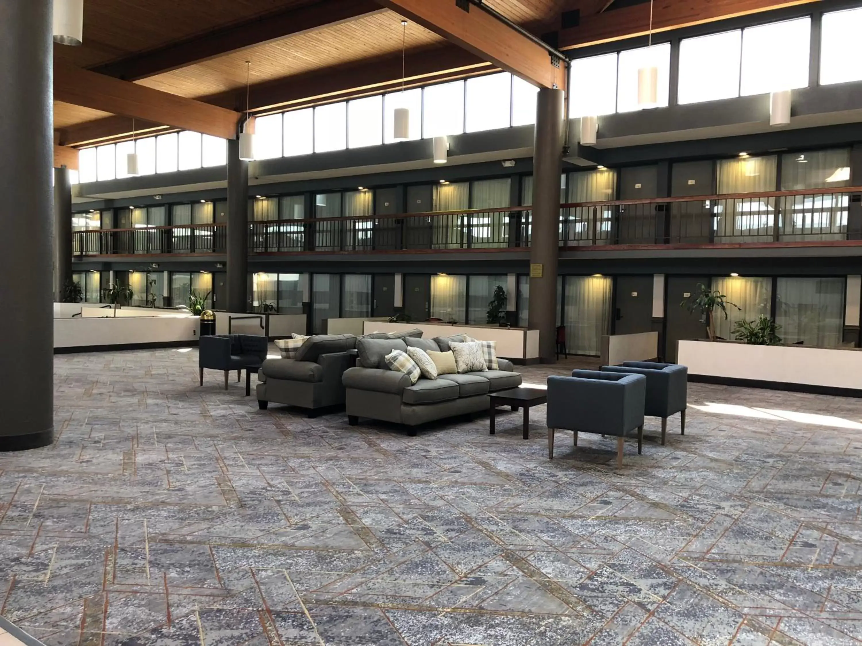 Lobby or reception, Property Building in Wyndham Garden Ann Arbor