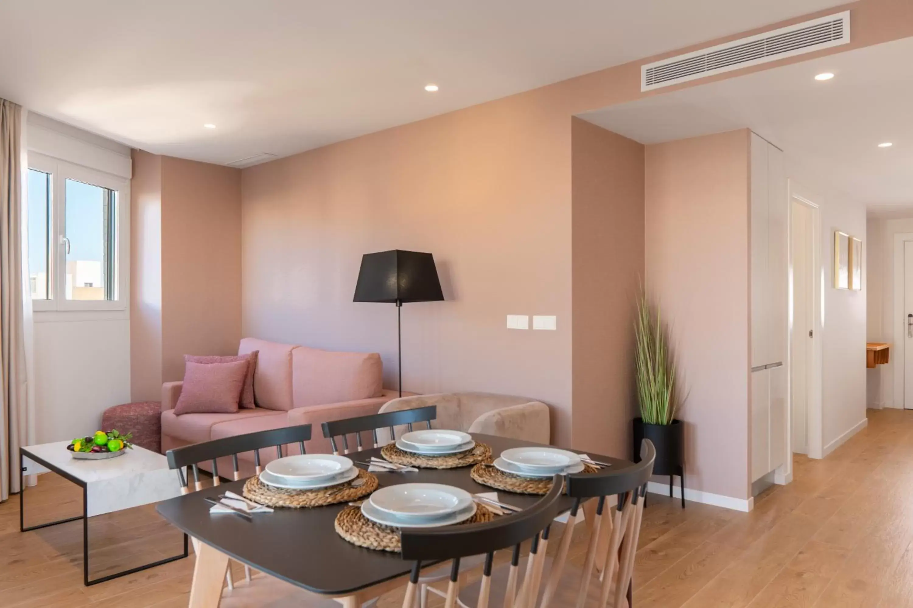 Living room, Dining Area in Ahoy Apartments