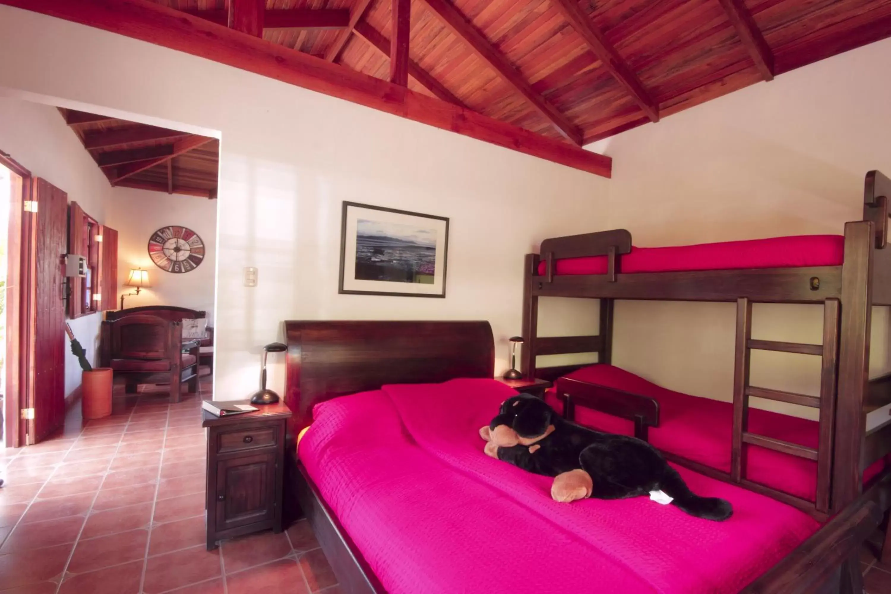 Bedroom in Orosi Lodge