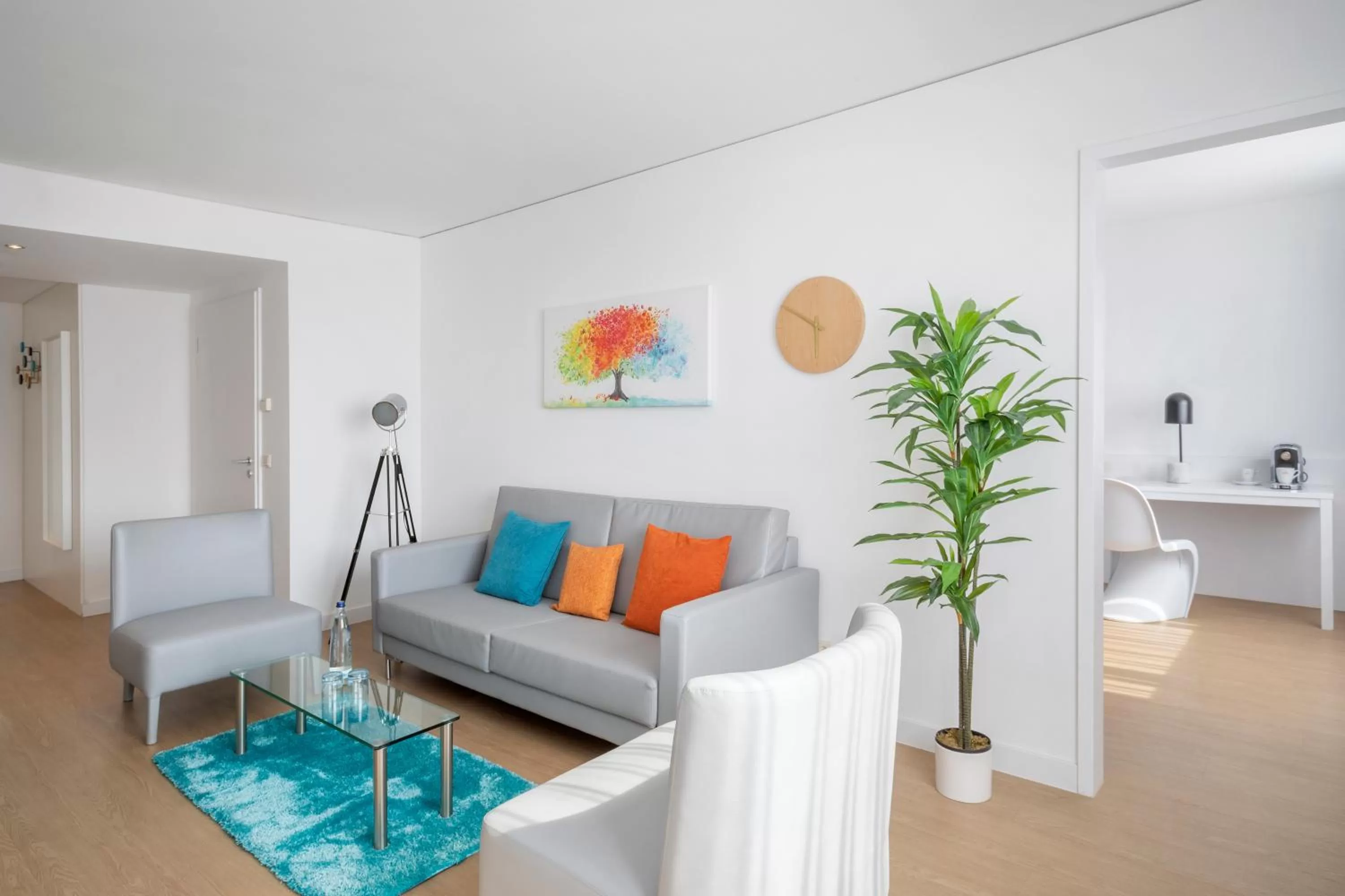 Seating area in Hotel Frankfurt Messe Affiliated by Meliá