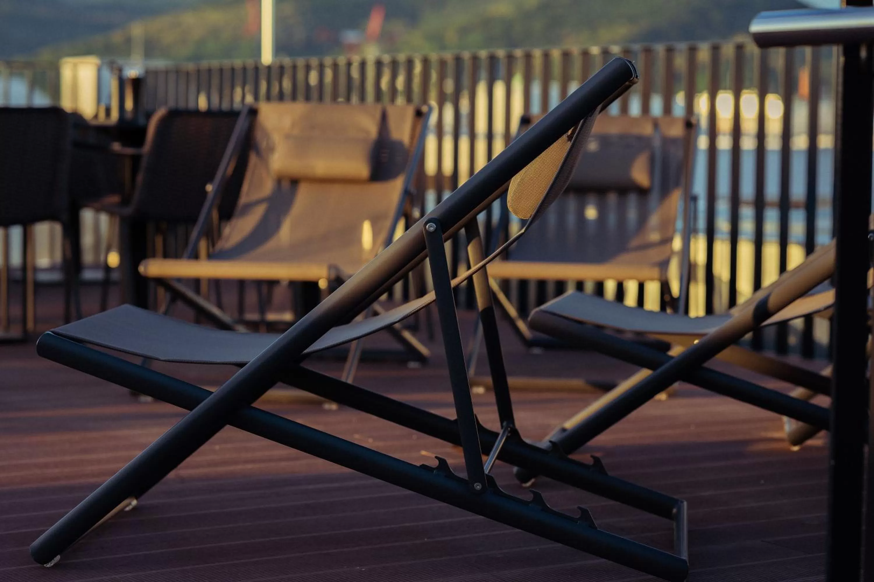 Balcony/Terrace in Qube Hotel Bahnstadt