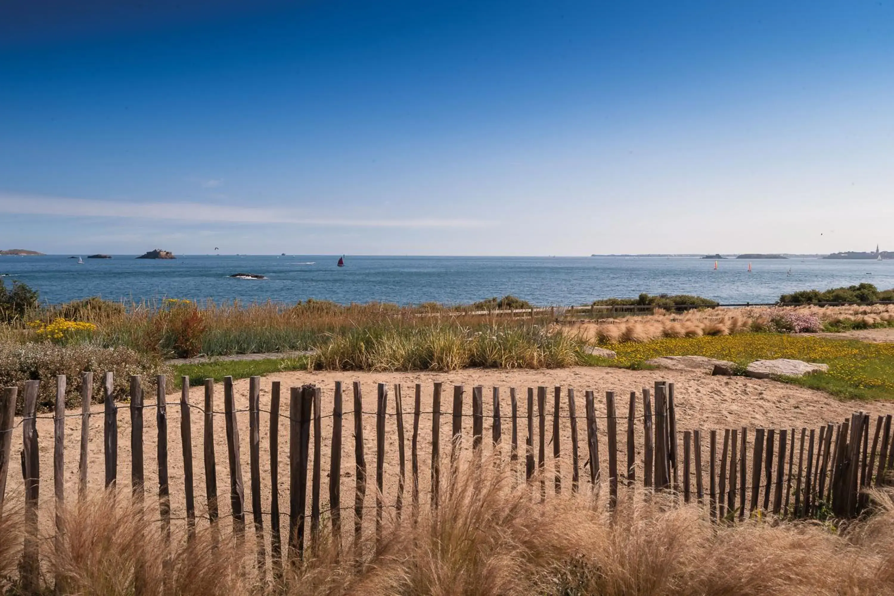 Sea view in Emeria Dinard Hotel Thalasso & Spa