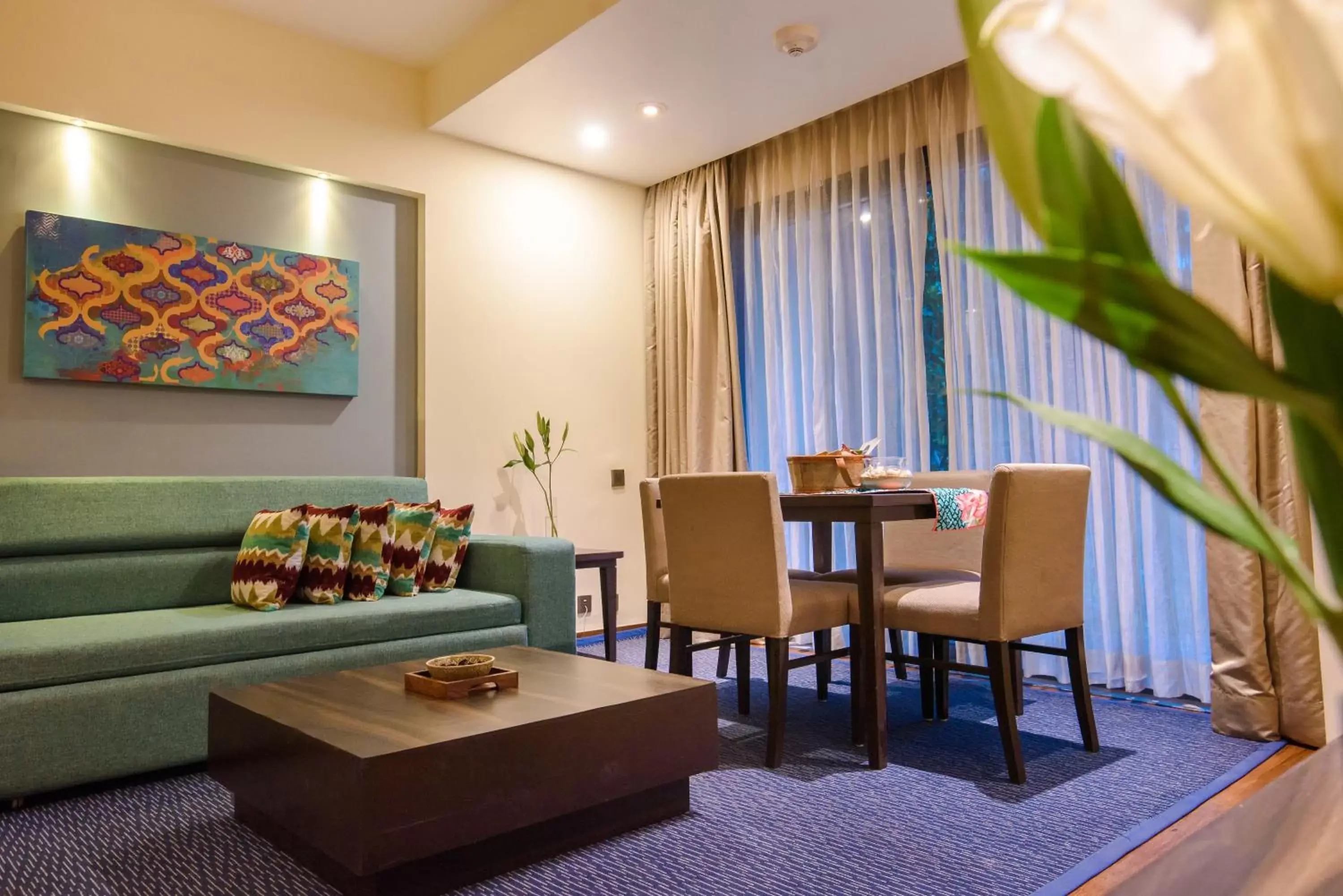 Living room, Seating Area in Novotel Goa Resort & Spa