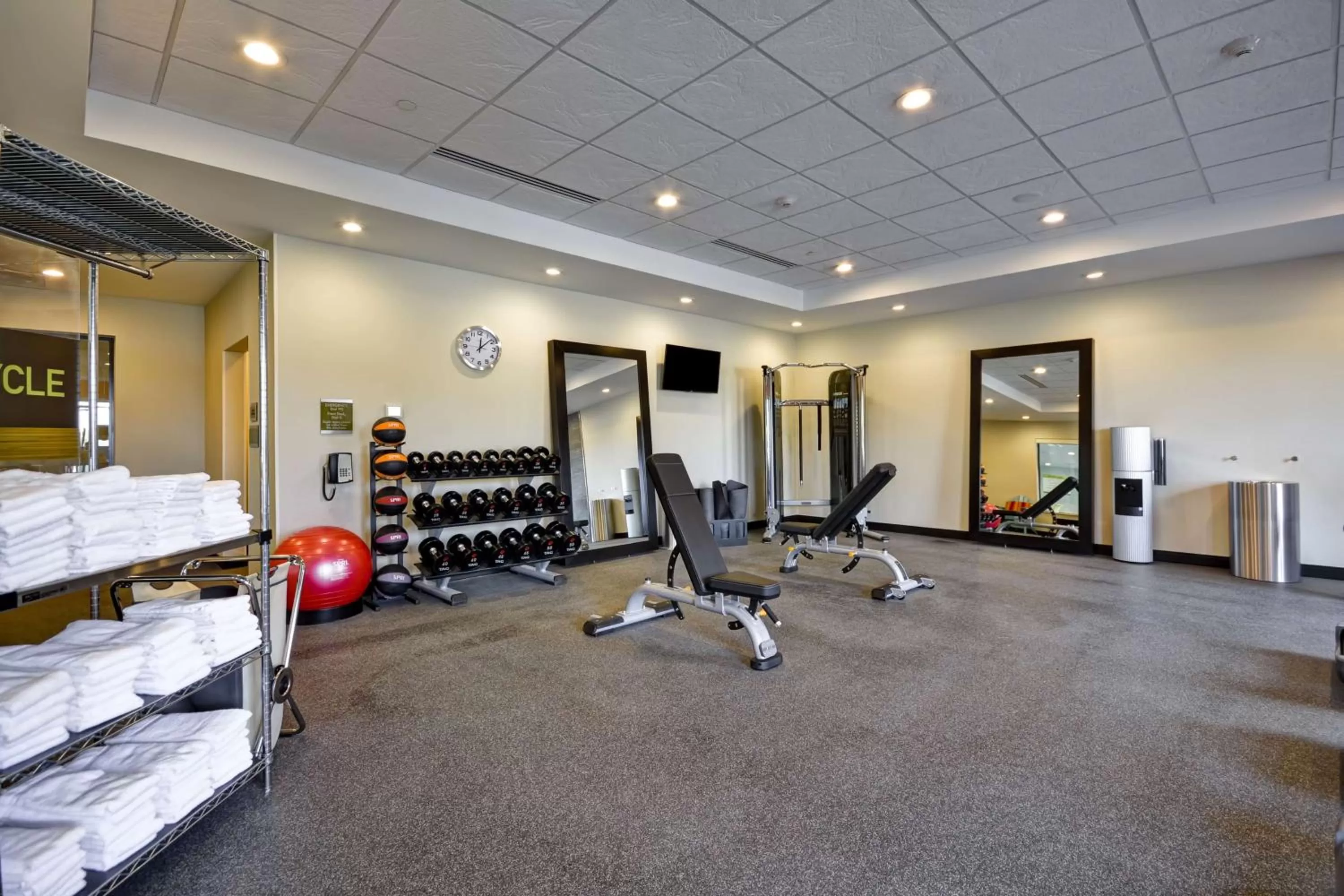 Fitness centre/facilities in Home2 Suites By Hilton Evansville