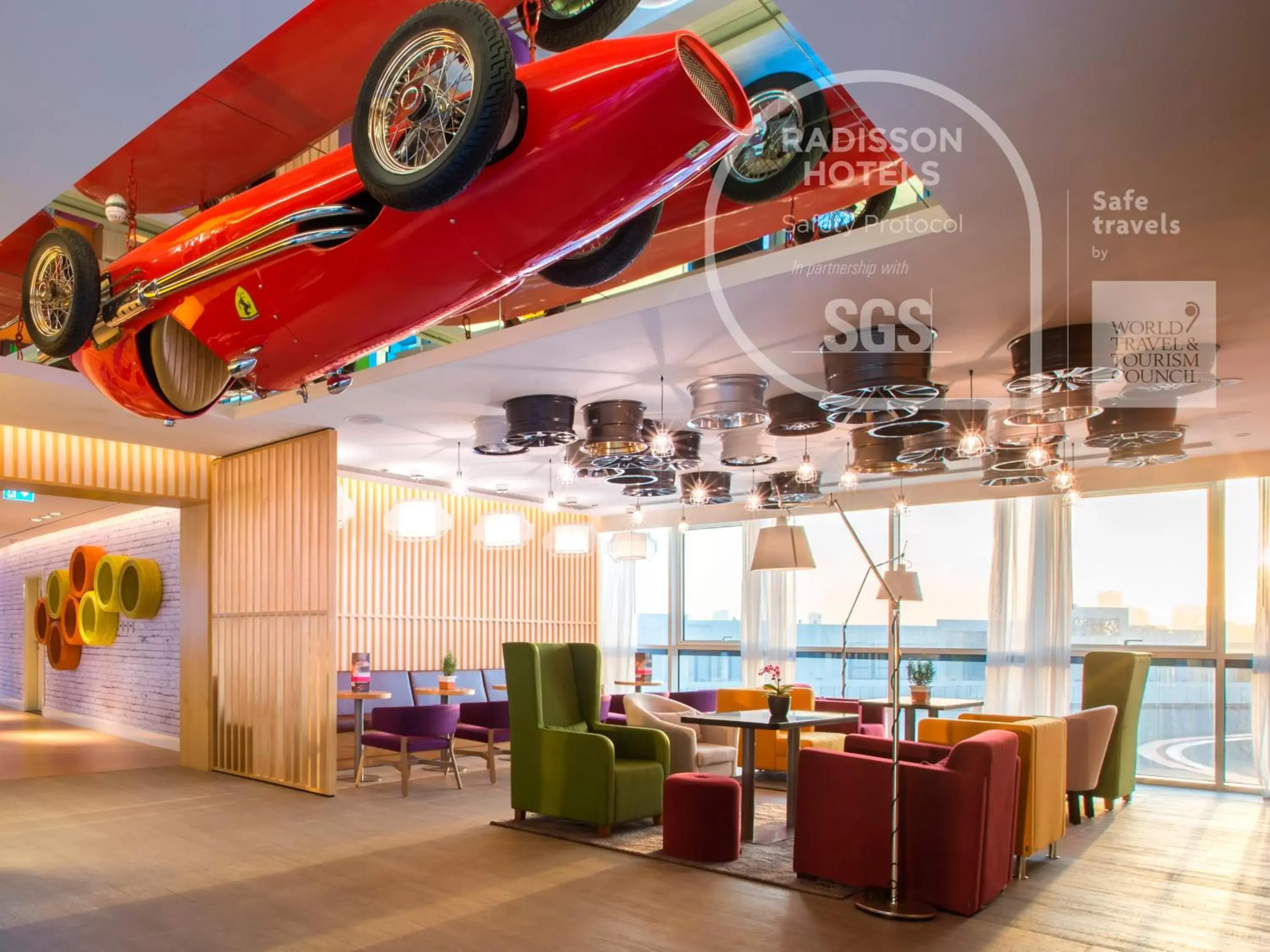 Lobby or reception in Park Inn by Radisson Dubai Motor City