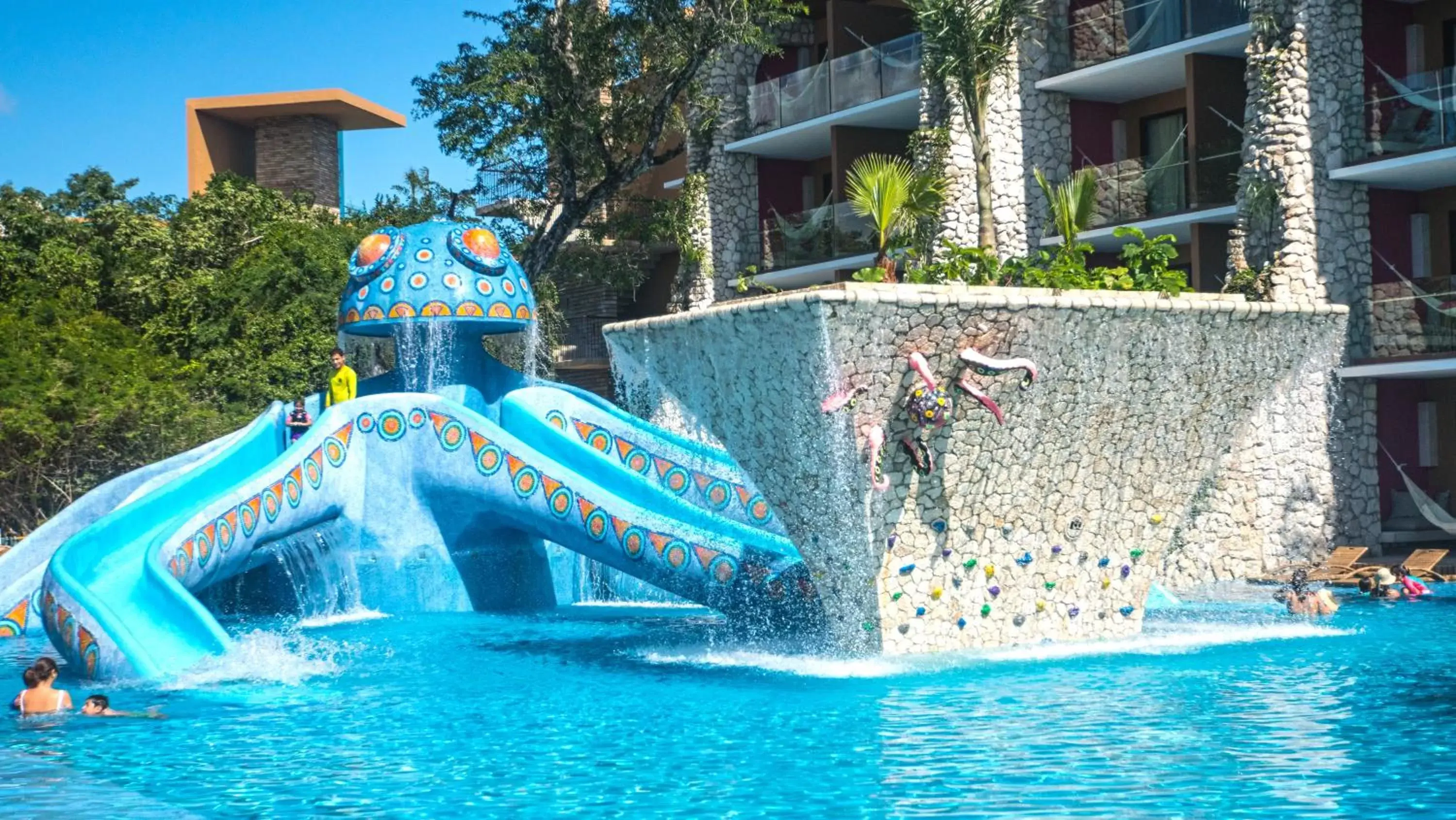 Pool view, Water Park in Hotel Xcaret Mexico All Parks All Fun Inclusive