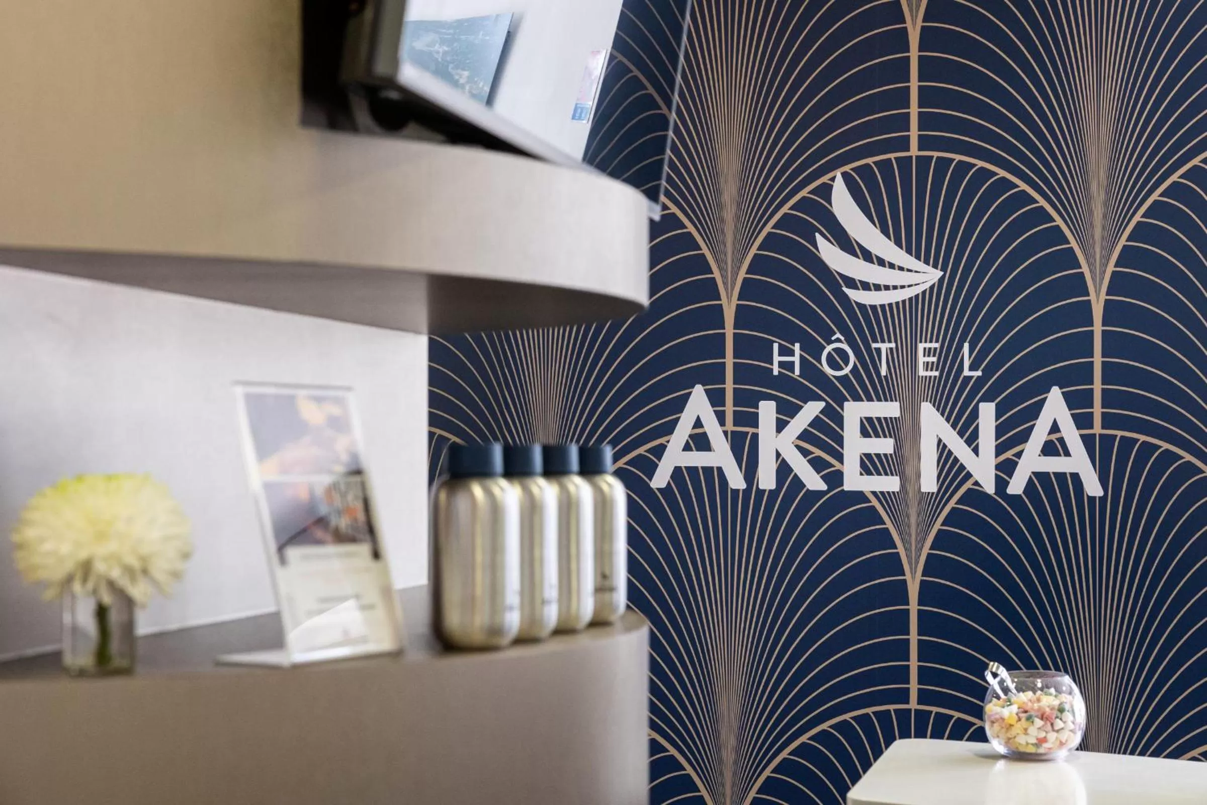 Lobby or reception in Akena Nantes Atlantis Zénith