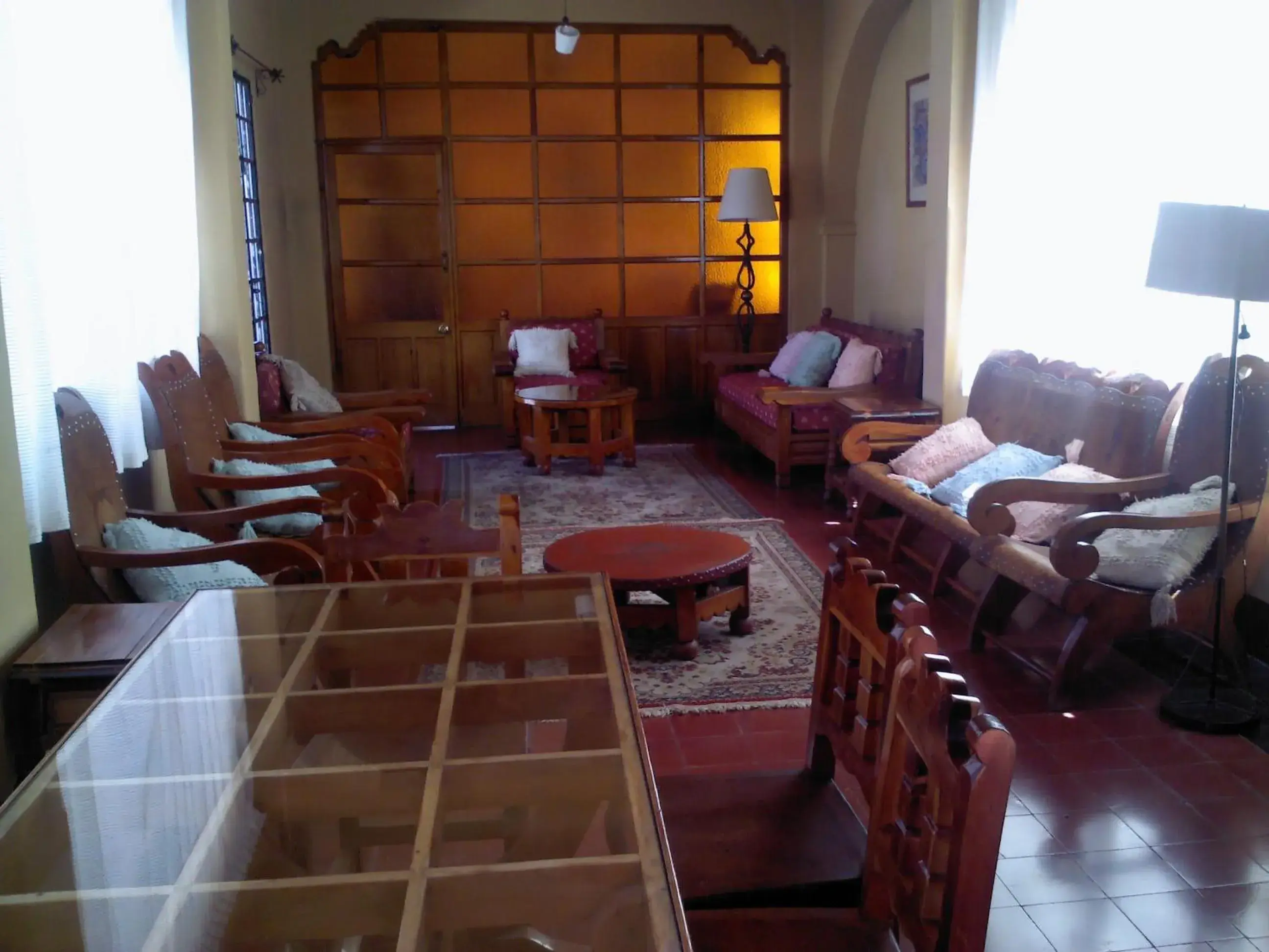 Communal lounge/ TV room in Hotel Santa Prisca