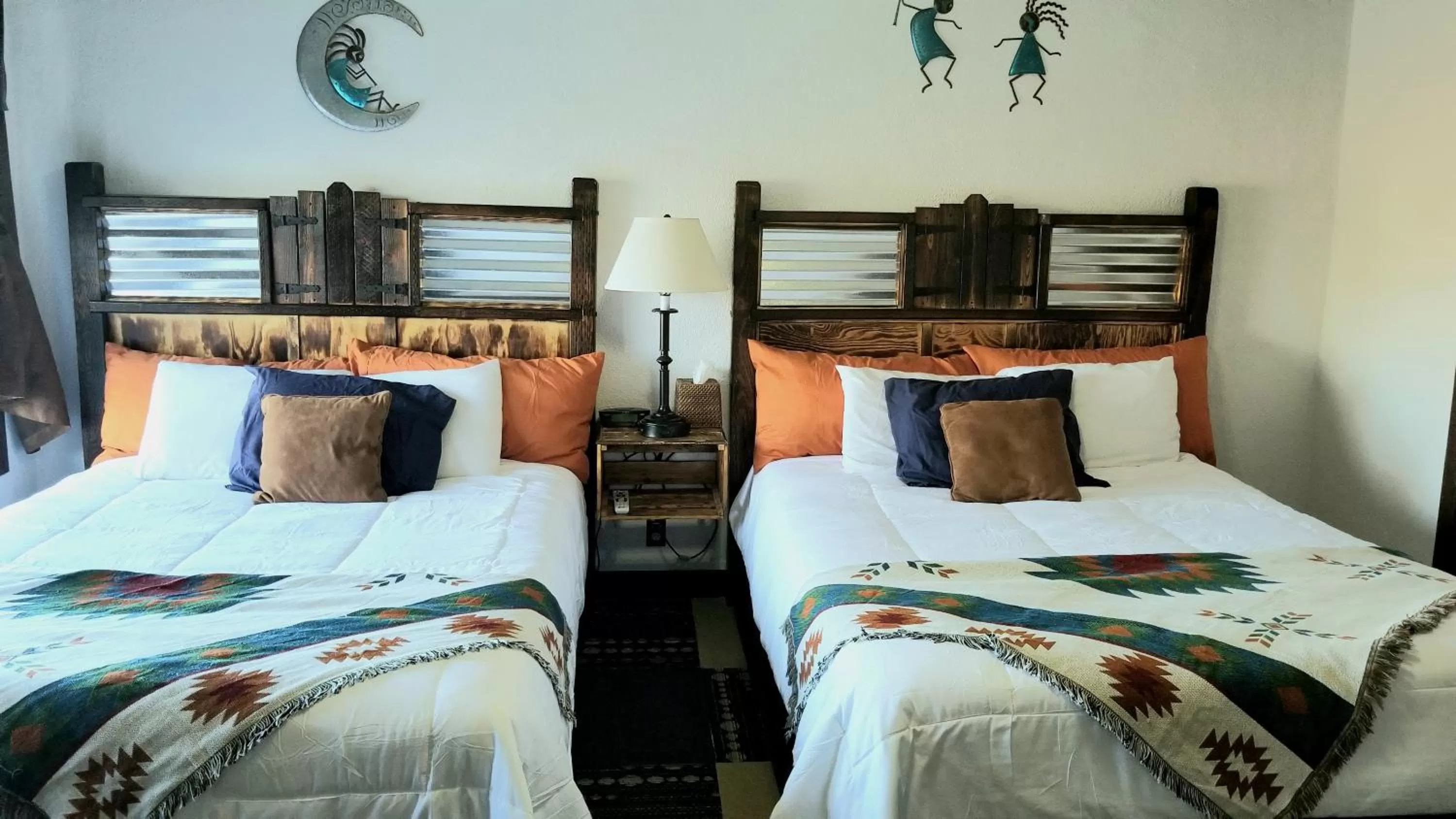 Bed in Adobe Sands Motel