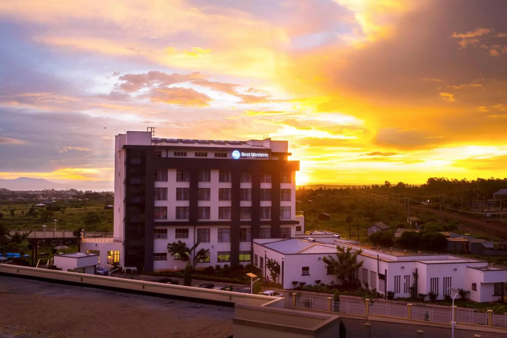 Property building in Best Western Kisumu Hotel