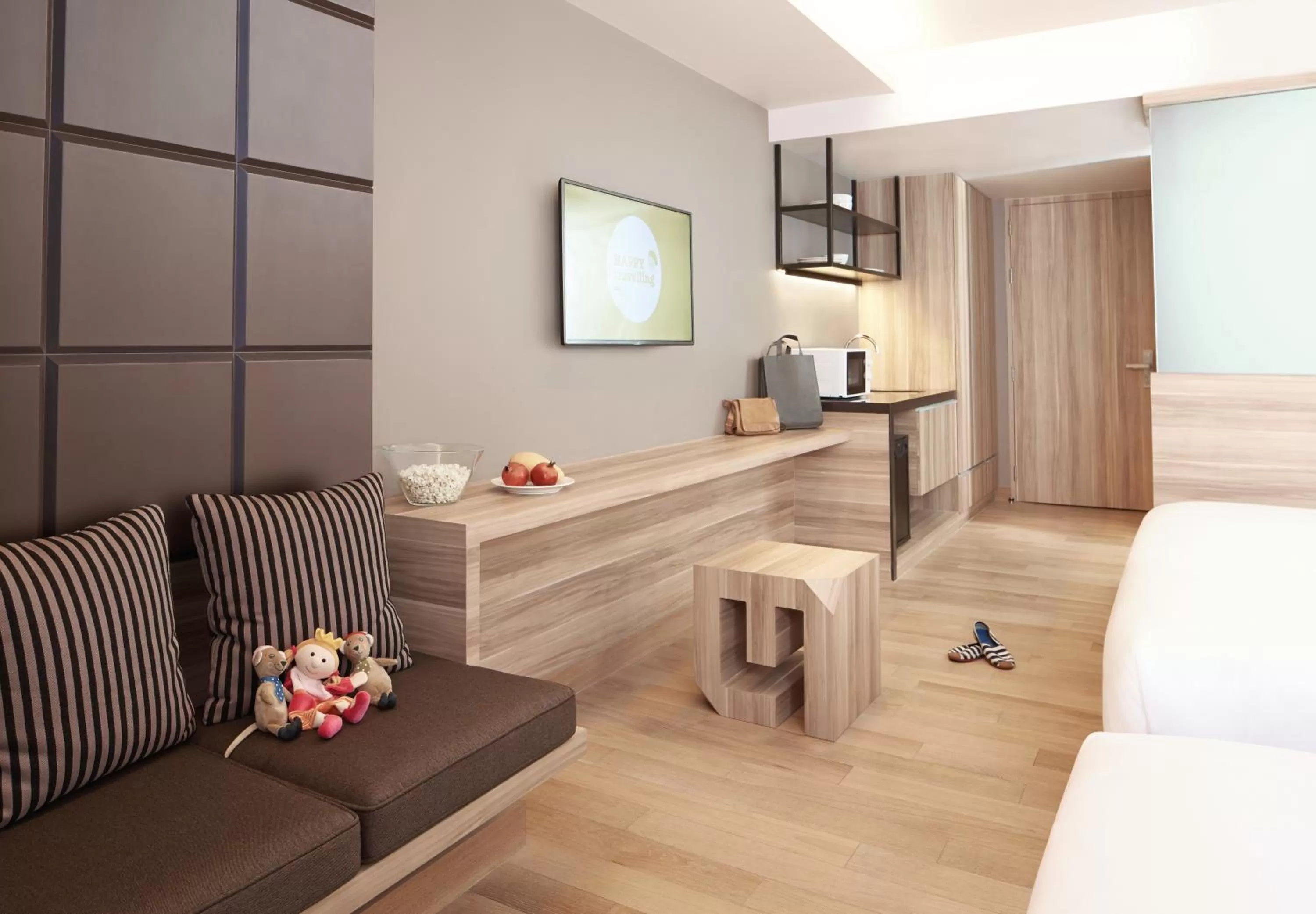 Decorative detail, Bed in Happy 3