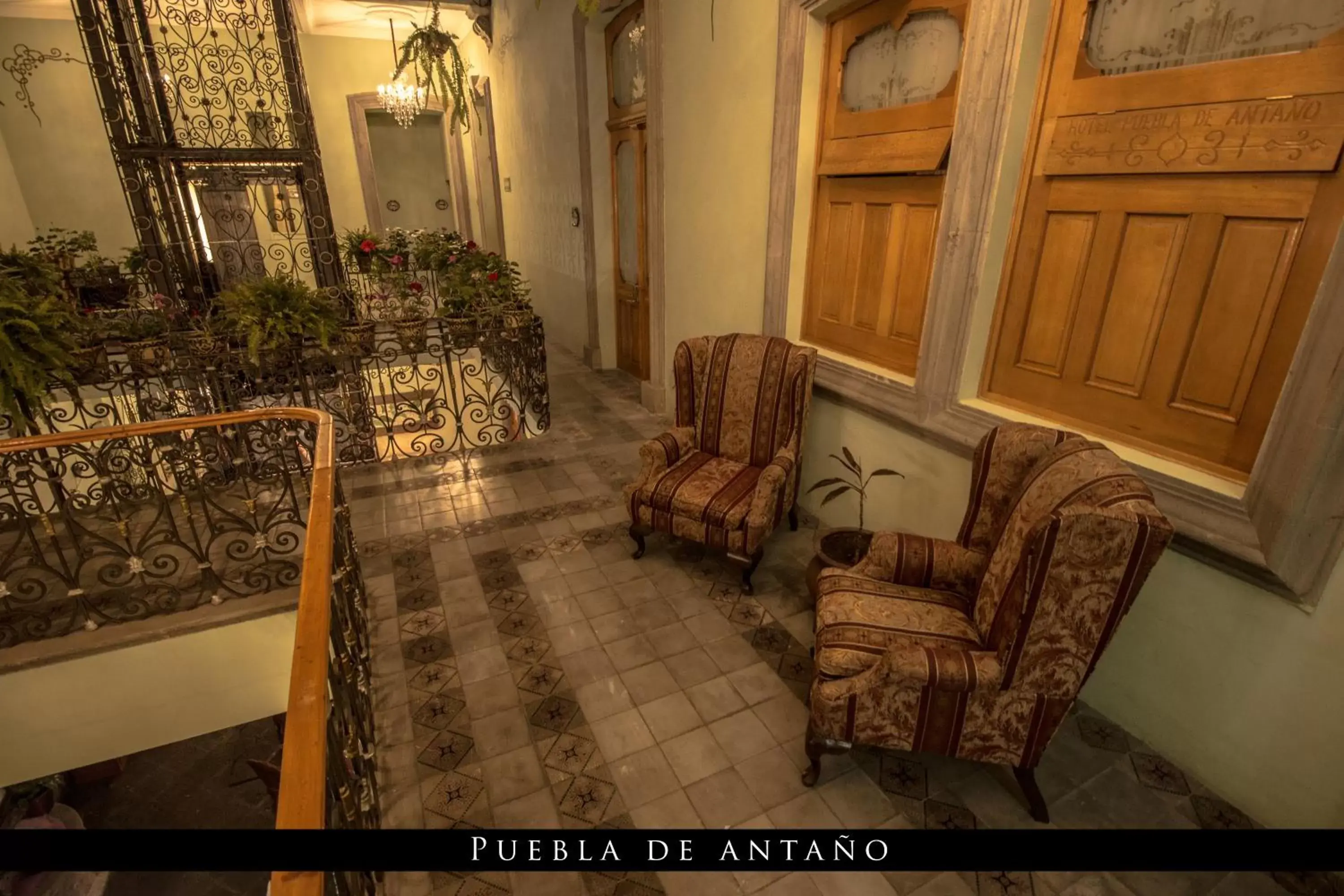 Area and facilities, Seating Area in Hotel Puebla de Antaño