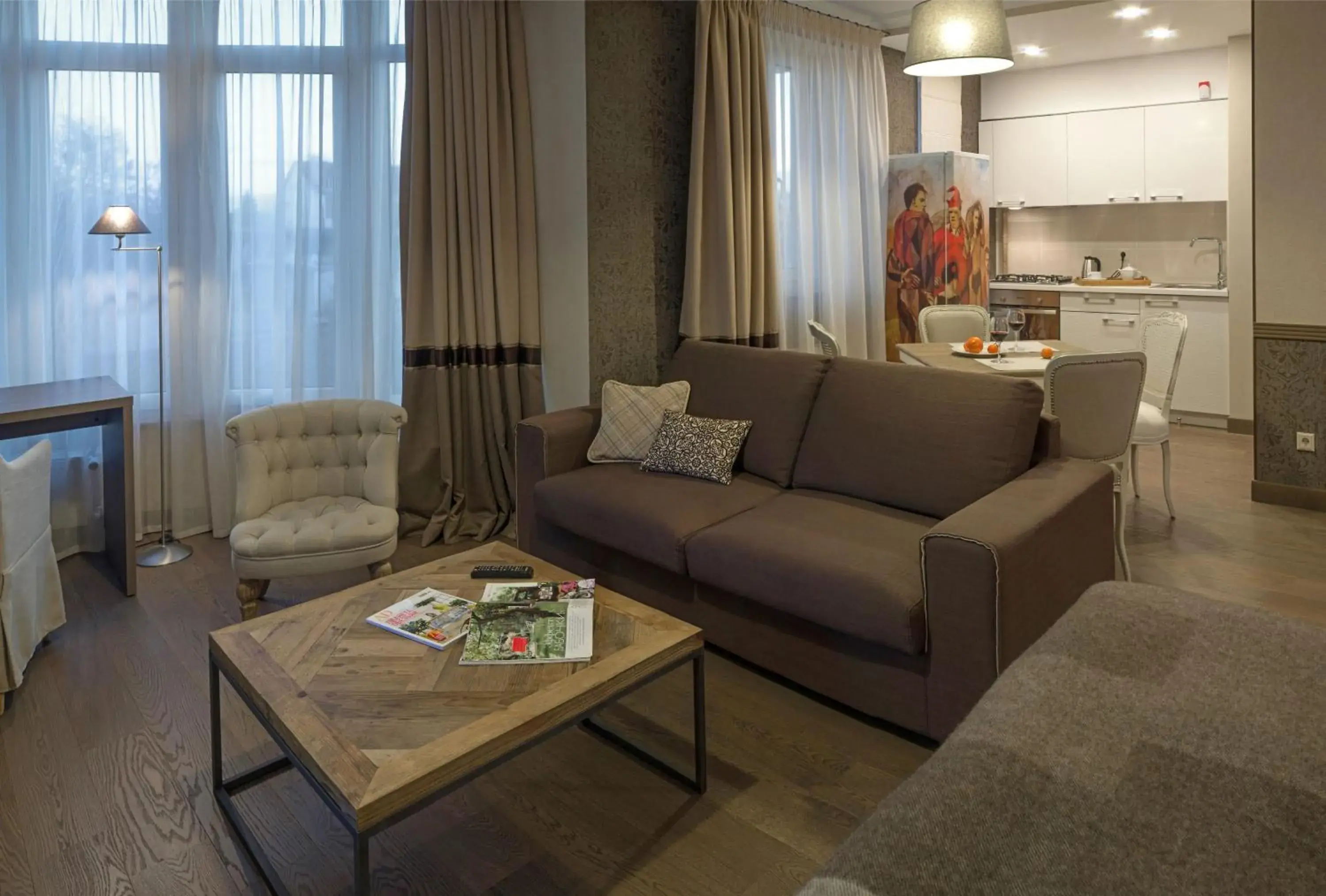 Living room, Seating Area in ZENTRUM Hotel