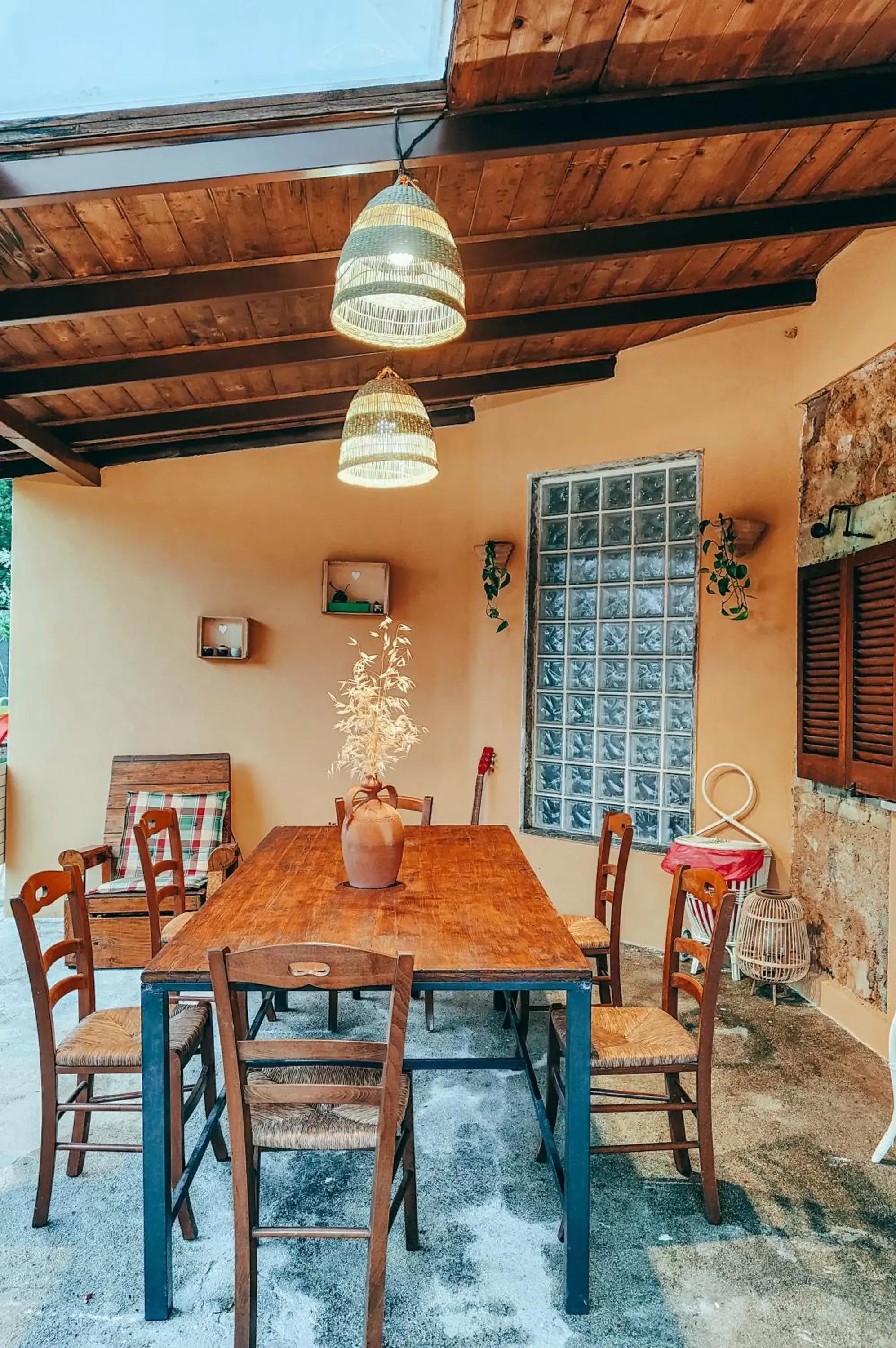 Patio, Dining Area in Casale dei ricordi