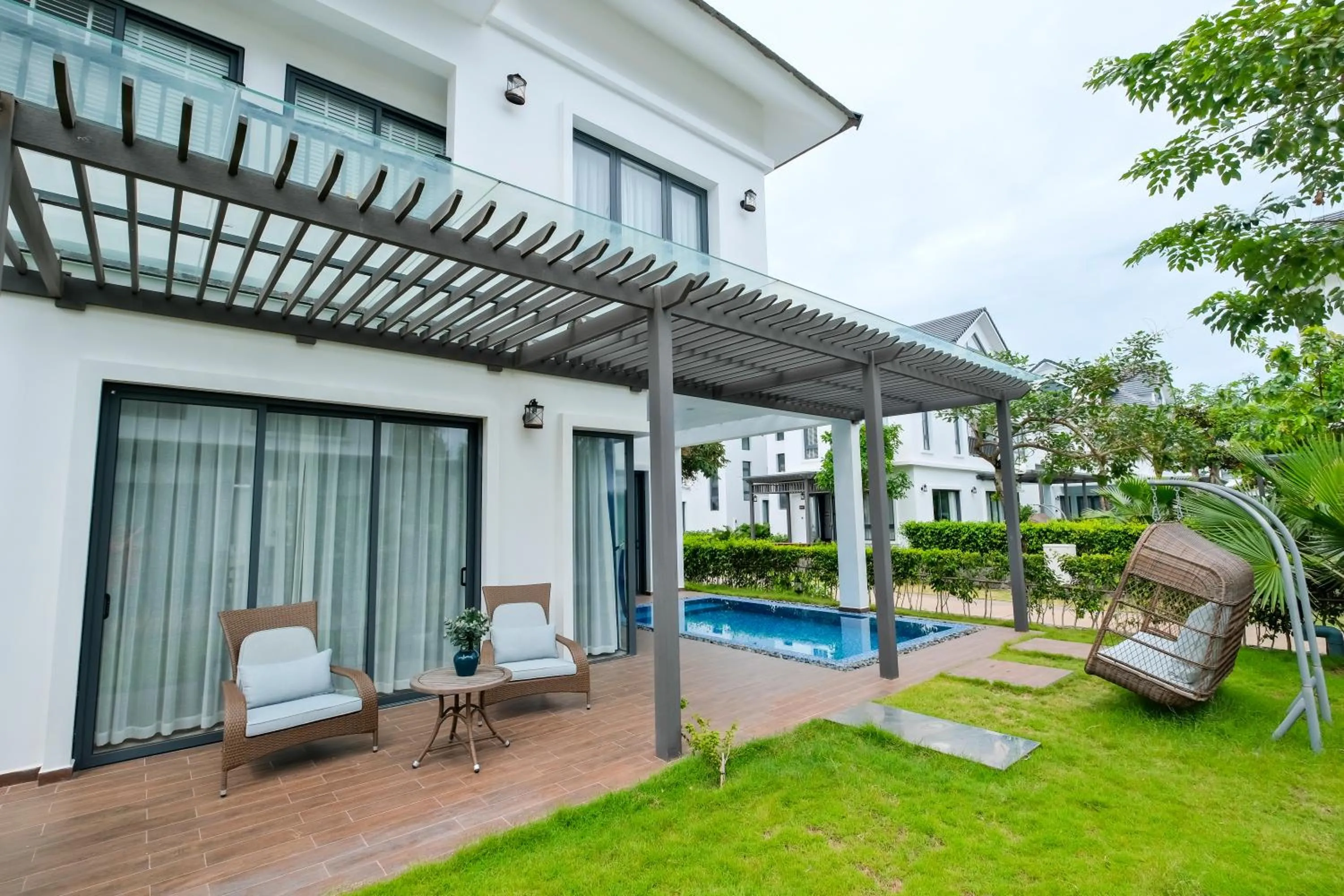 Five-Bedroom Villa with Garden View in Sunset Sanato Resort & Villas