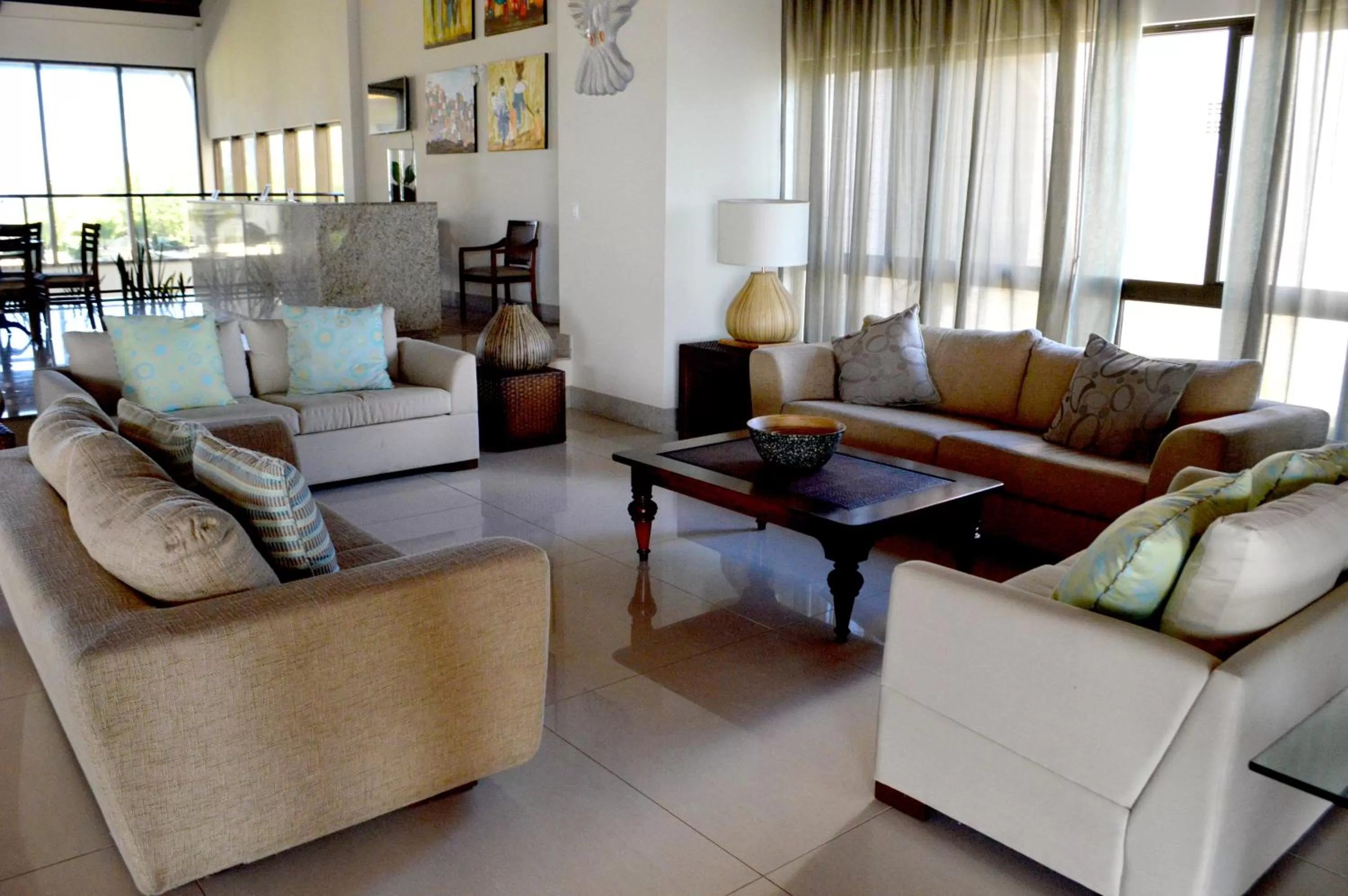 Lobby or reception in Catussaba Suítes Resort