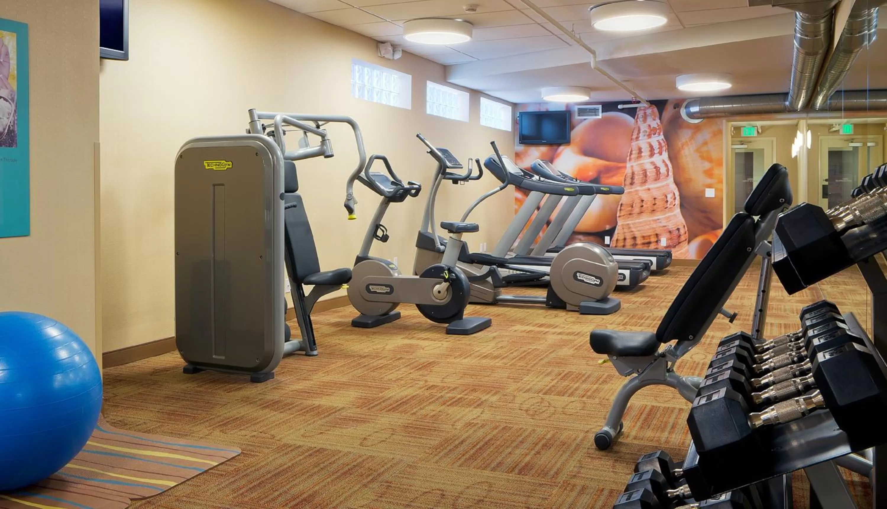 Fitness centre/facilities in Hotel Indigo San Diego Del Mar by IHG