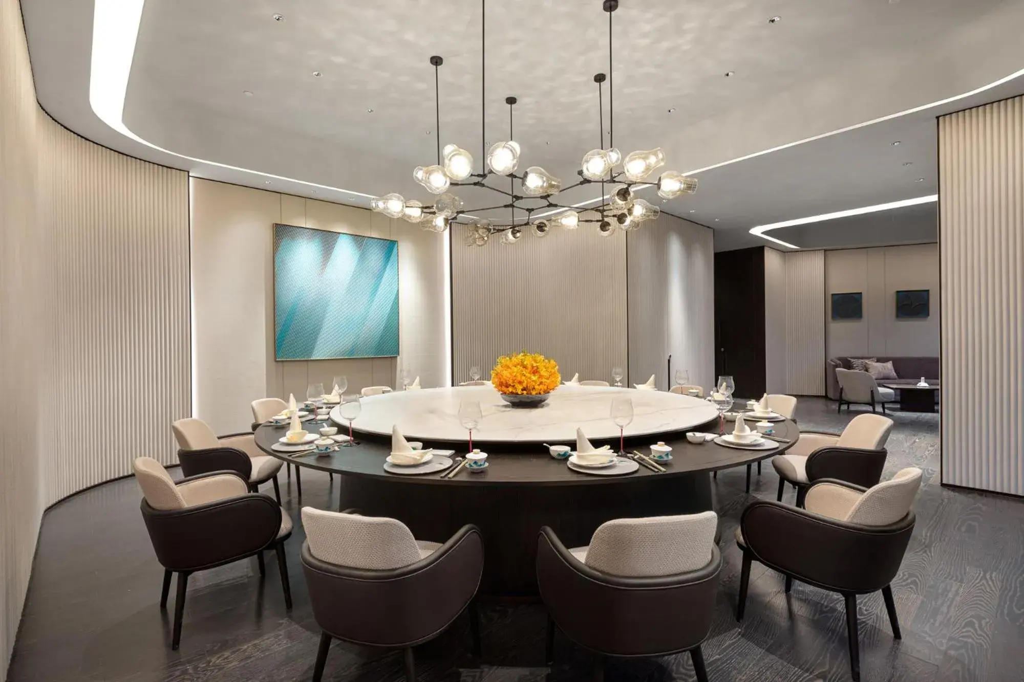 Restaurant/places to eat in HUALUXE Shanghai Changfeng Park - Park Lake View Restaurant/places to eat in HUALUXE Shanghai Changfeng Park - Park Lake View