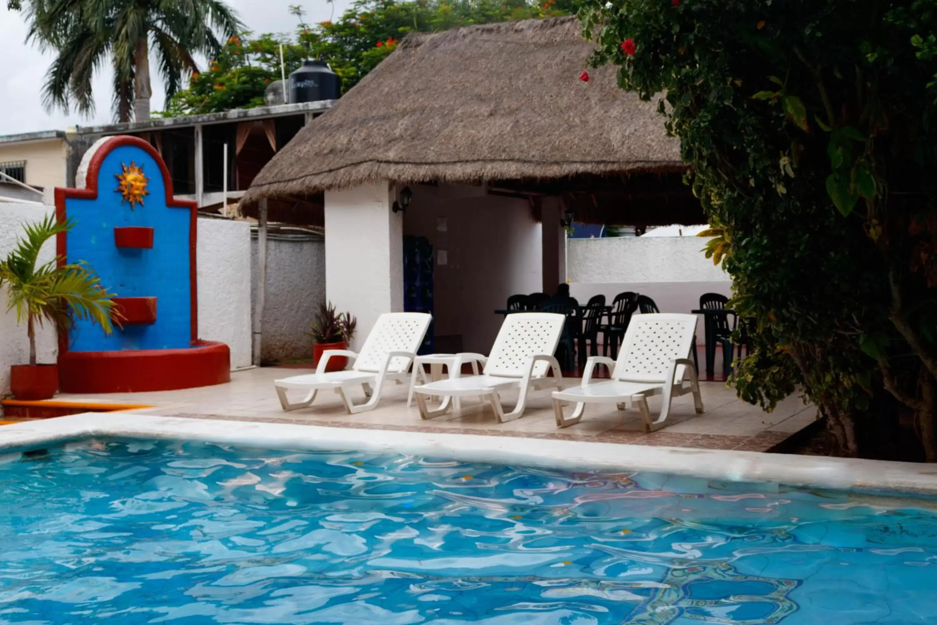 Swimming Pool in Hotel Hacienda Cancun