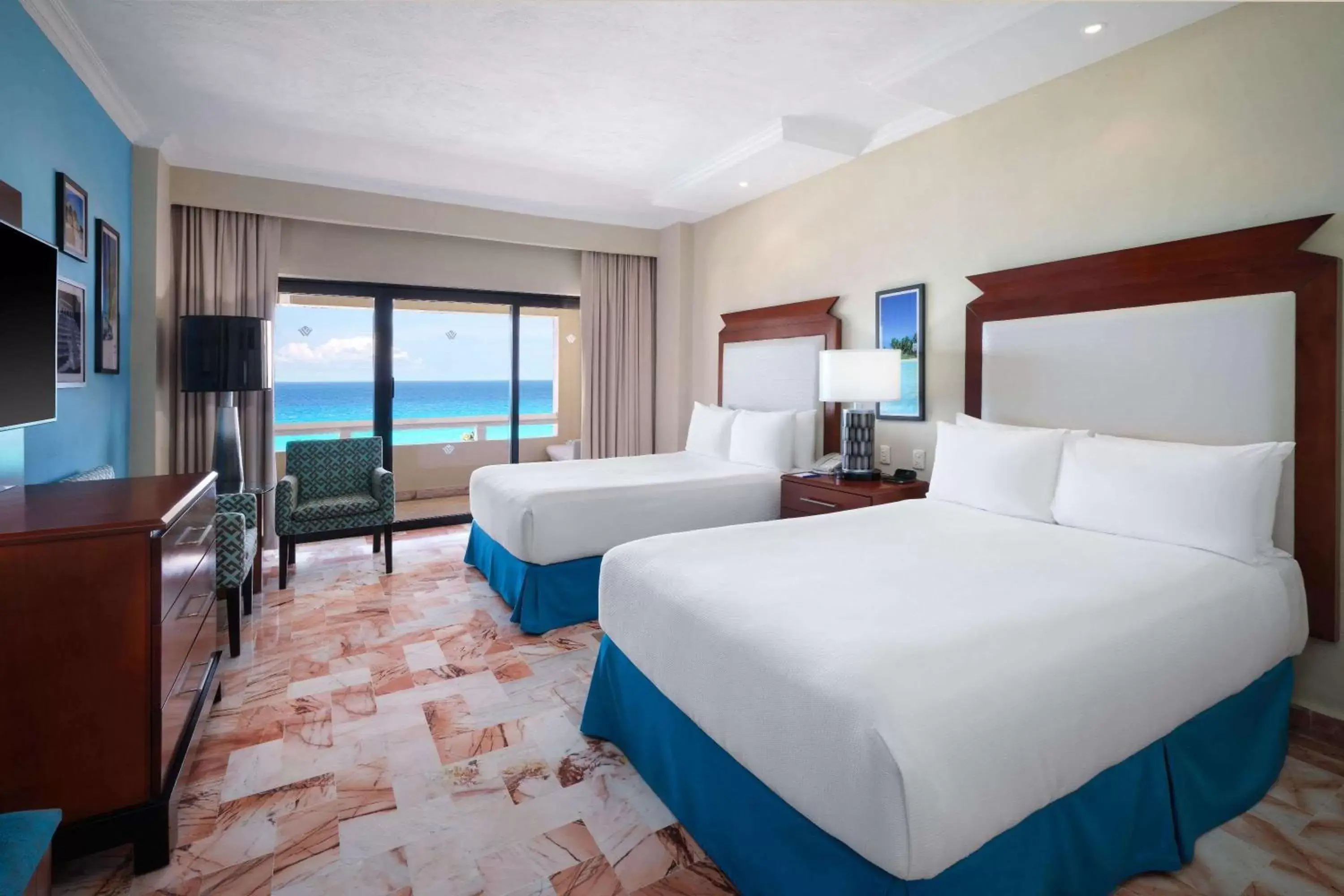 Photo of the whole room in Wyndham Grand Cancun All Inclusive Resort & Villas