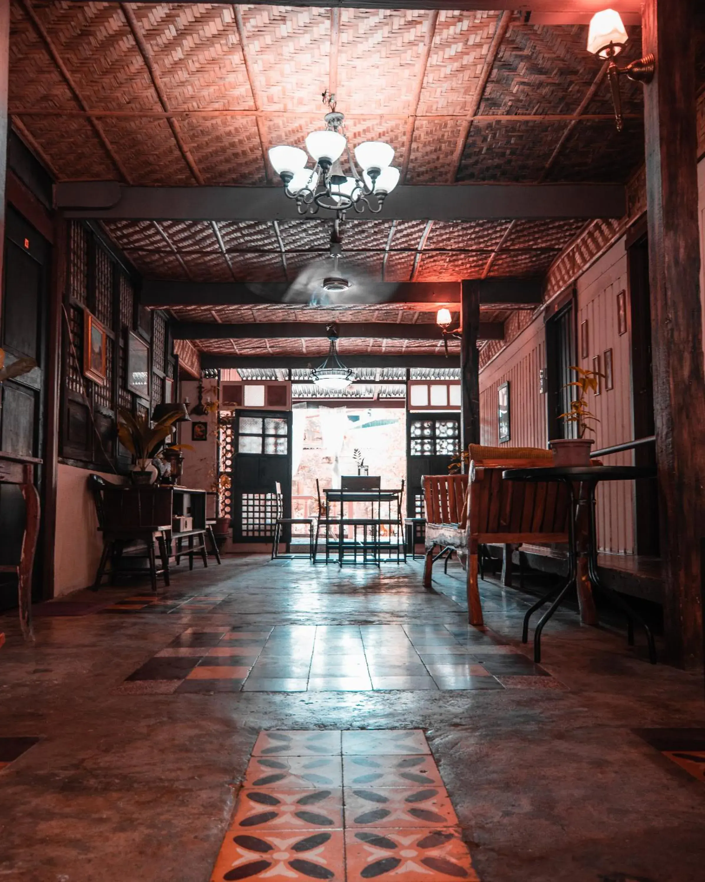 Living room in Oasis Balili Heritage Lodge Living room in Oasis Balili Heritage Lodge