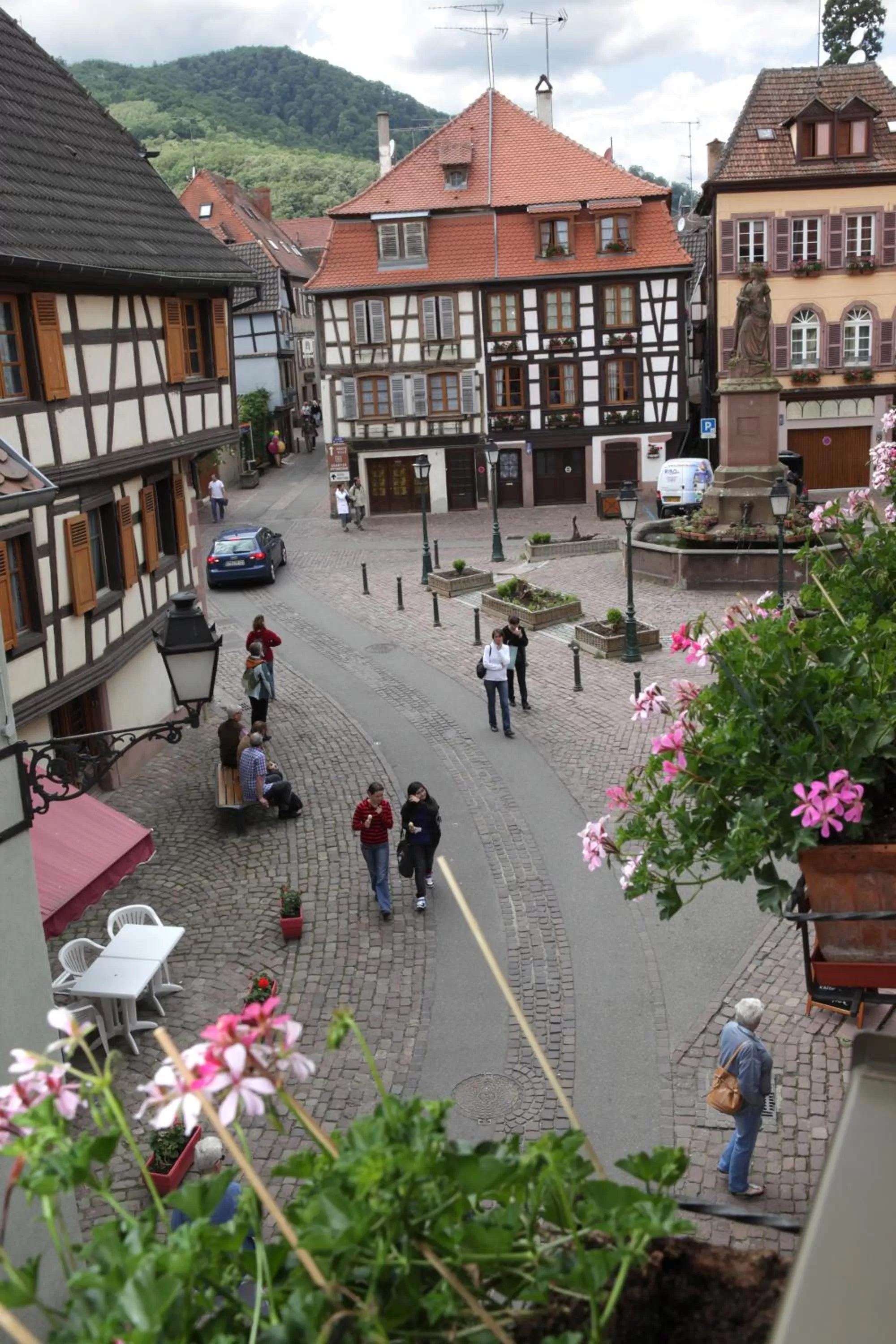 View (from property/room) in Hôtel Au Lion