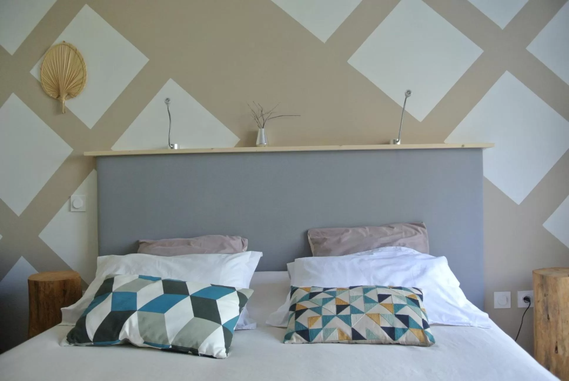 Bed in CARPE DIEM Résidence Hôtelière