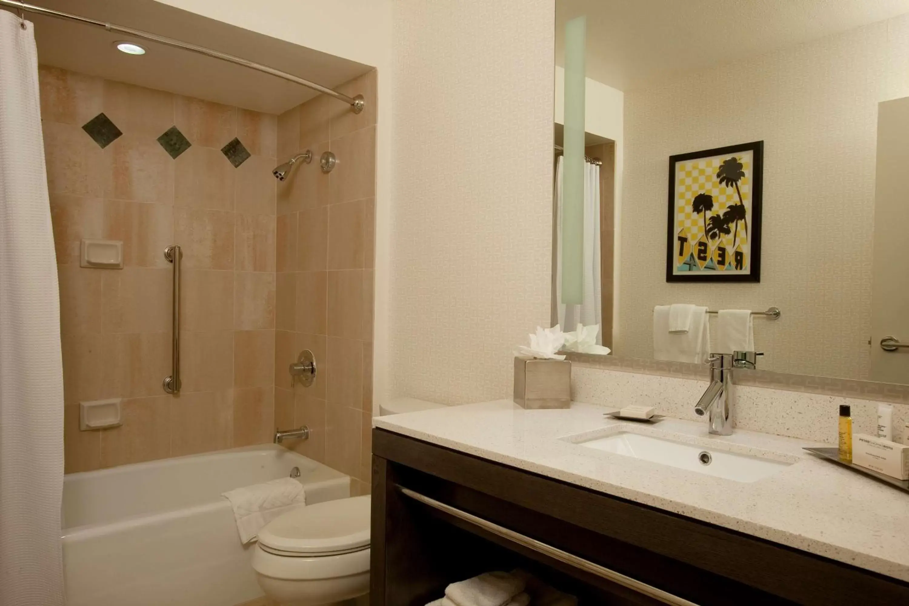 Bathroom in Hilton Palm Springs